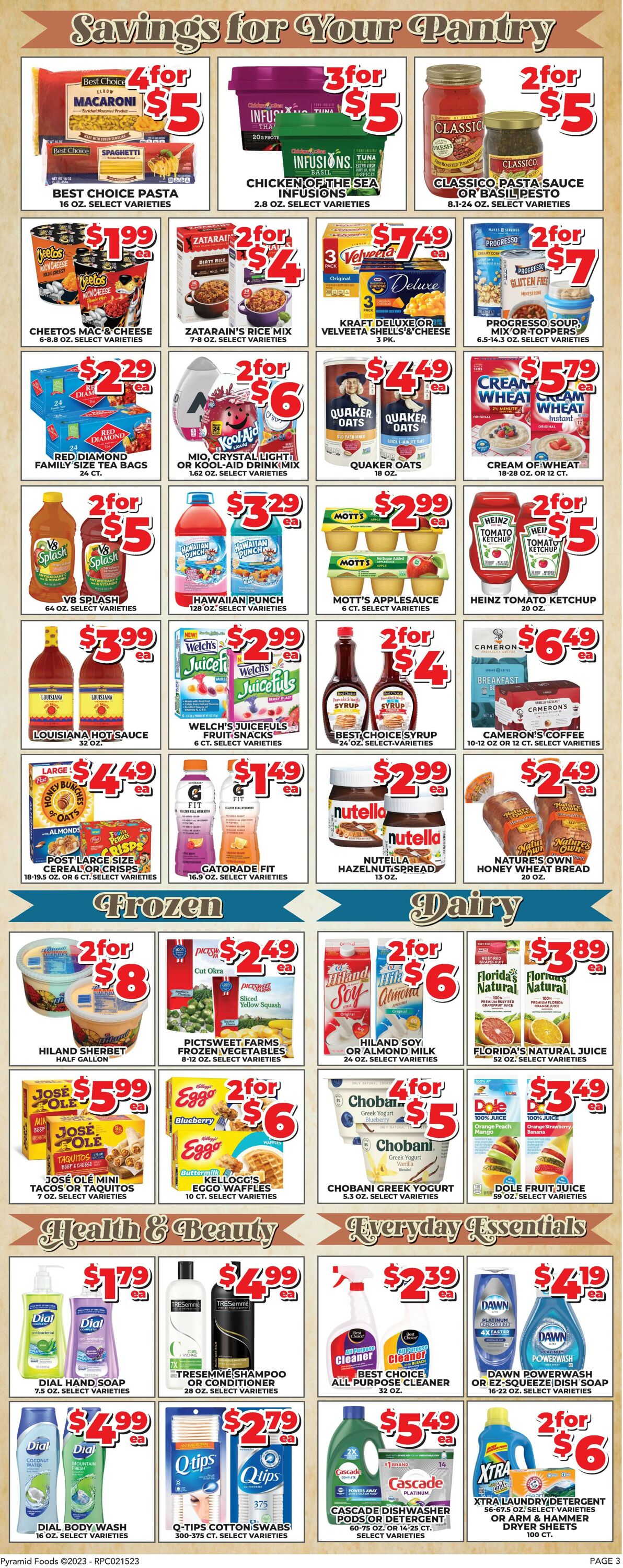 Price Cutter Weekly Ad Circular - valid 02/15-02/21/2023 (Page 3)