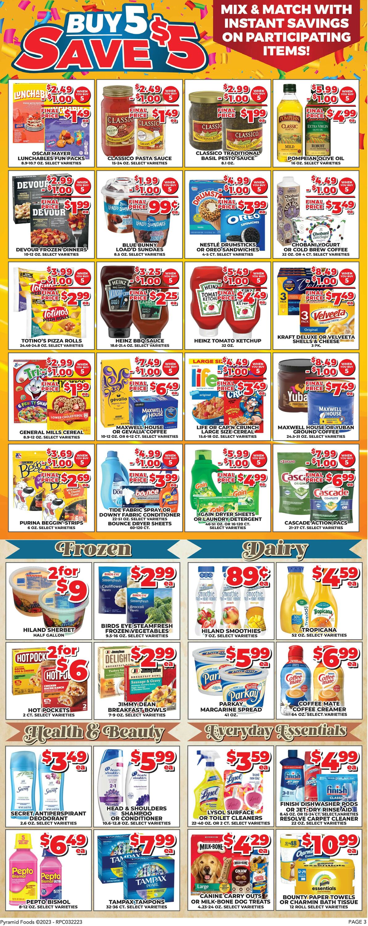 Price Cutter Weekly Ad Circular - valid 03/22-03/28/2023 (Page 3)