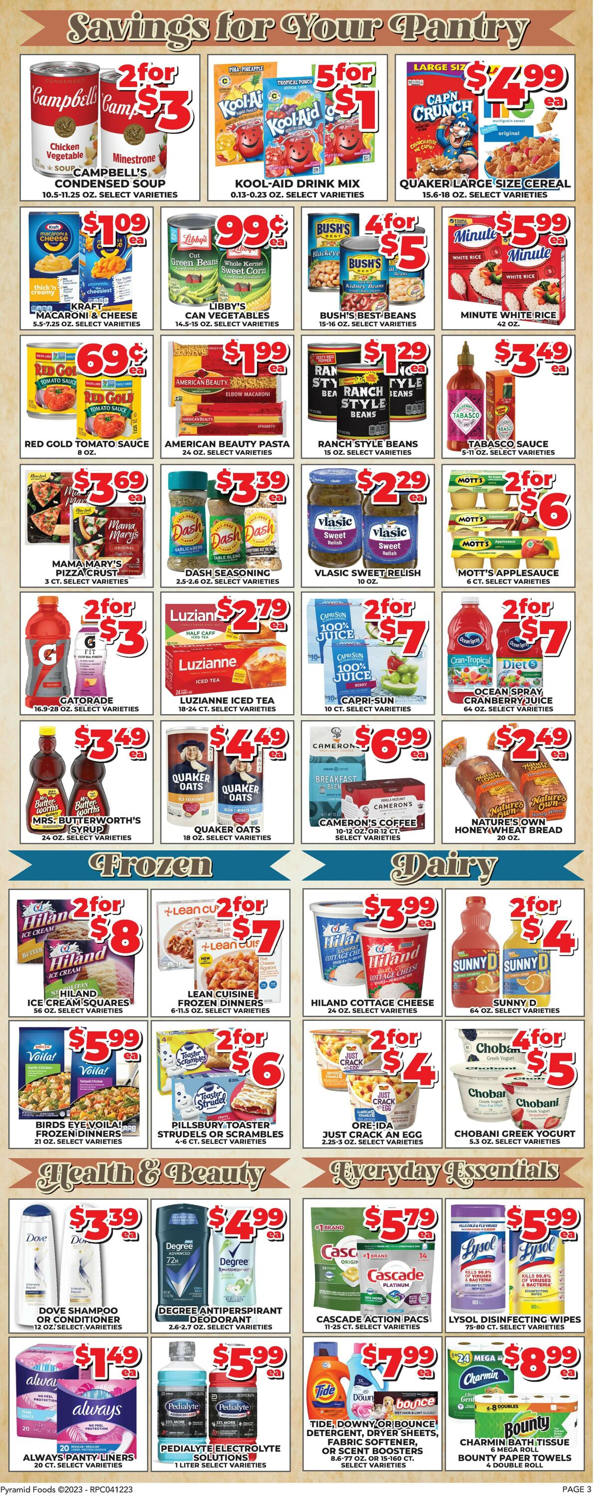 Price Cutter Weekly Ad Circular - valid 04/12-04/18/2023 (Page 3)