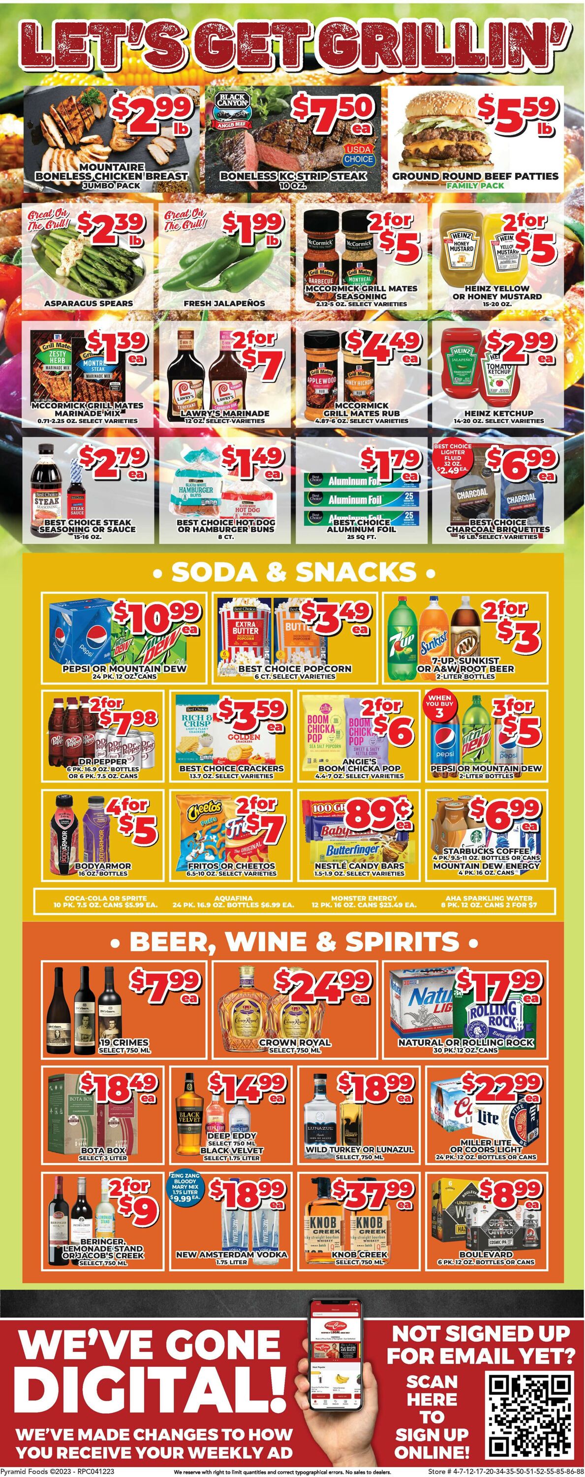 Price Cutter Weekly Ad Circular - valid 04/12-04/18/2023 (Page 4)
