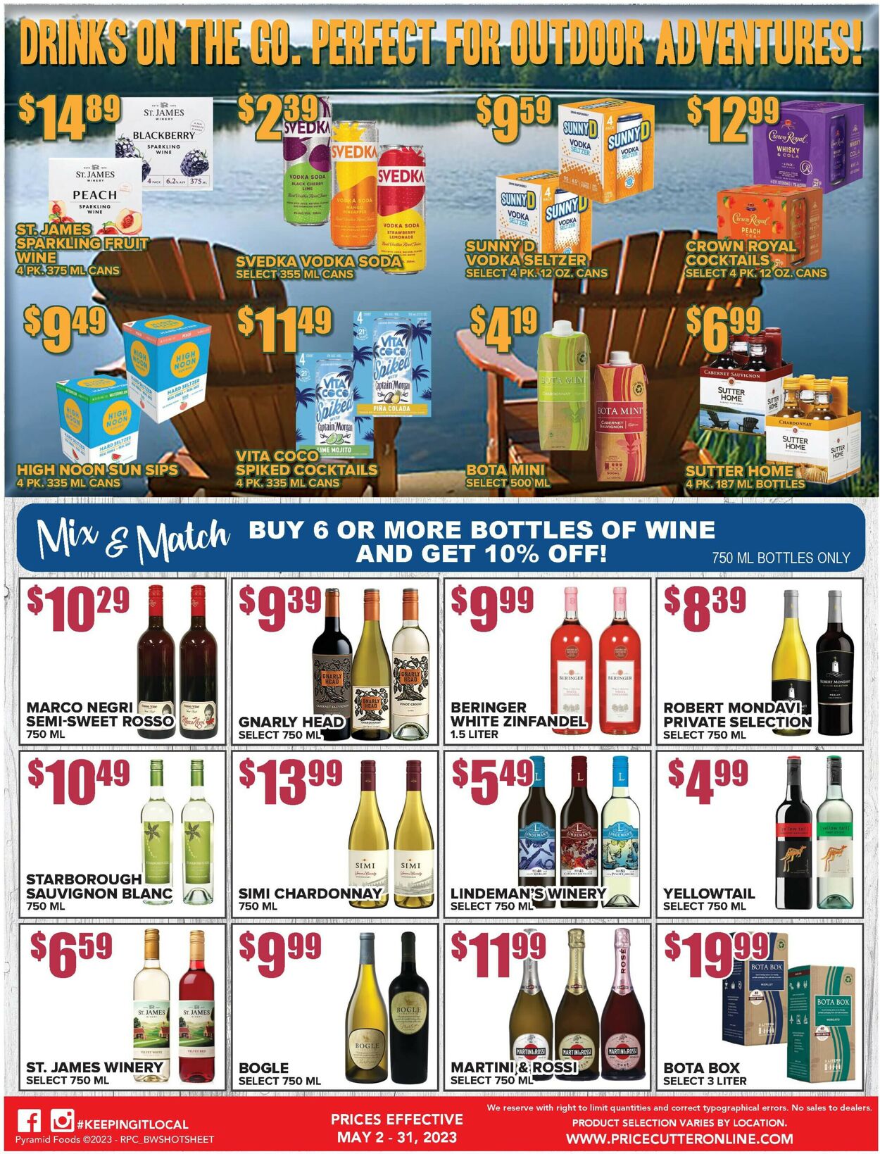 Price Cutter Weekly Ad Circular - valid 05/02-05/31/2023 (Page 2)