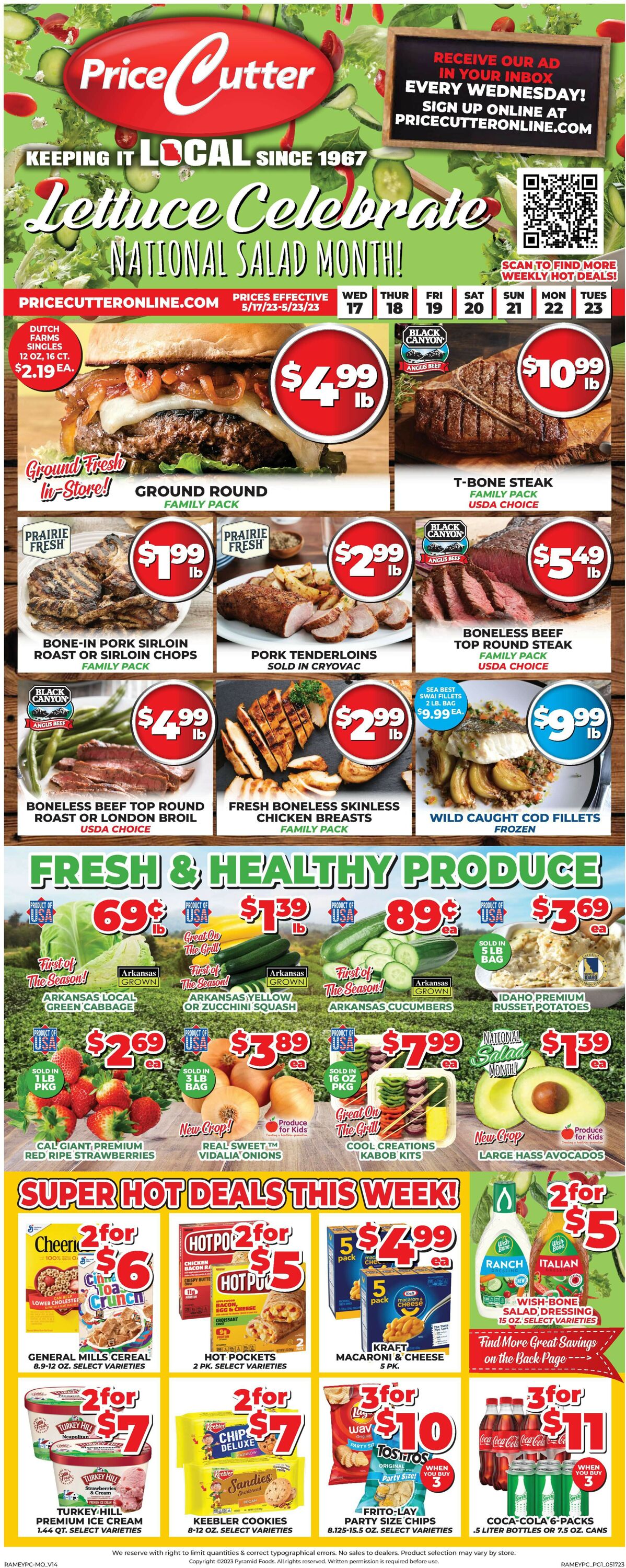 Price Cutter Weekly Ad Circular - valid 05/17-05/23/2023