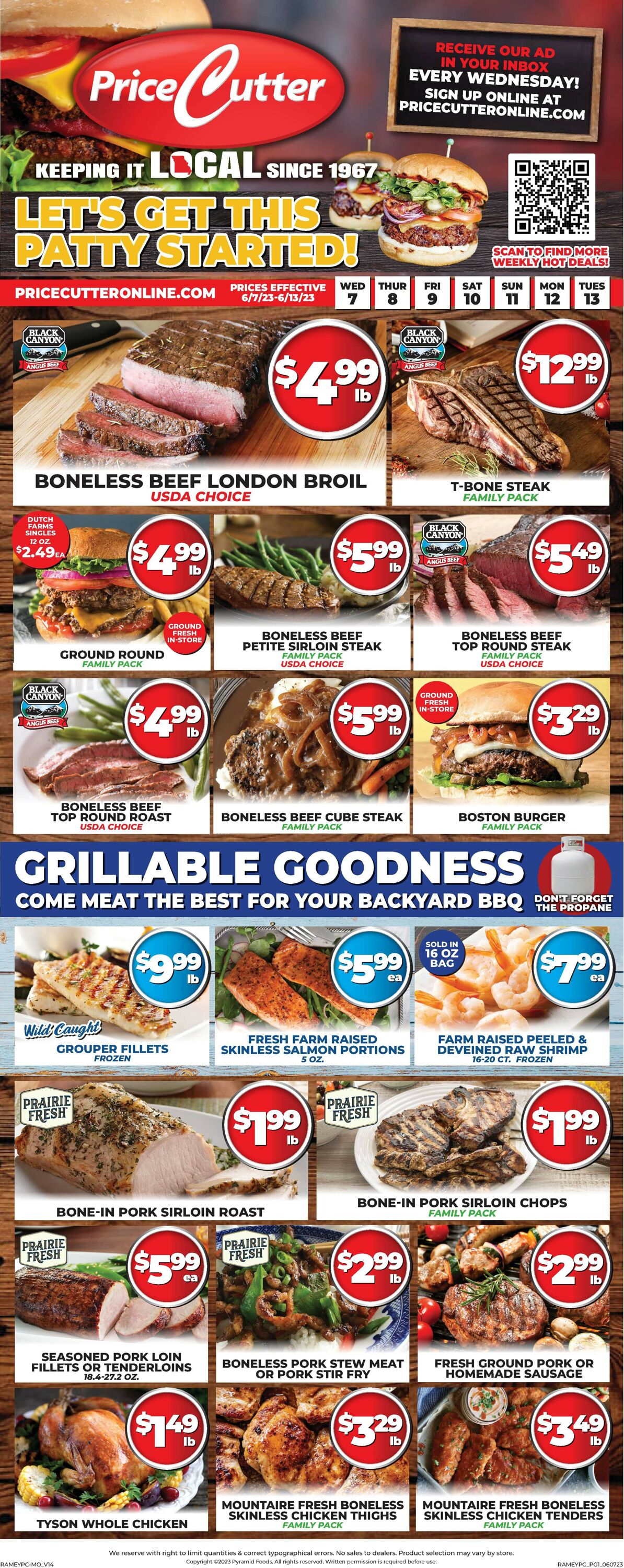 Price Cutter Weekly Ad Circular - valid 06/07-06/13/2023