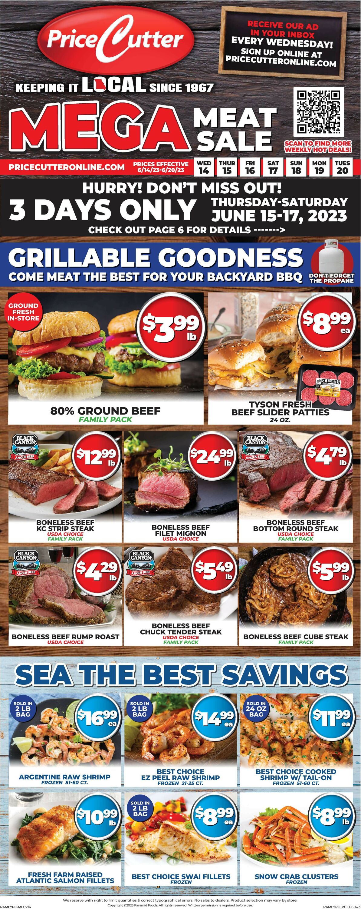 Price Cutter Weekly Ad Circular - valid 06/14-06/20/2023
