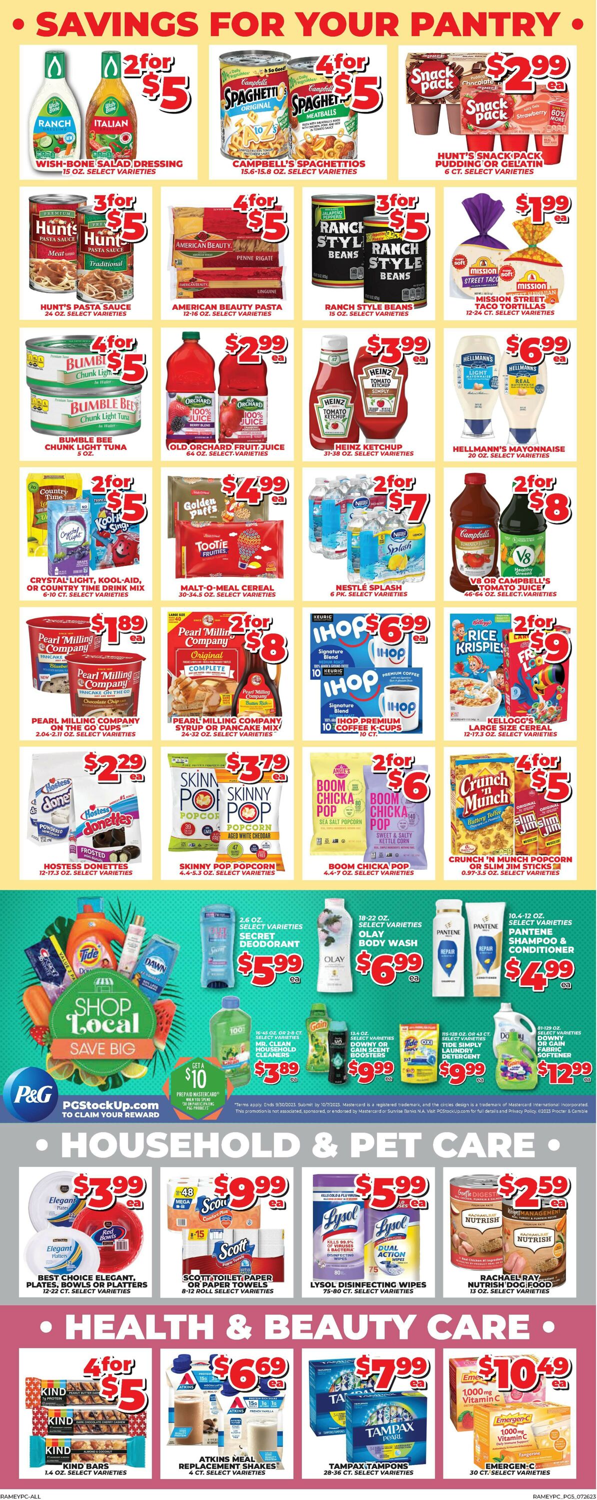 Price Cutter Weekly Ad Circular - valid 07/26-08/01/2023 (Page 5)
