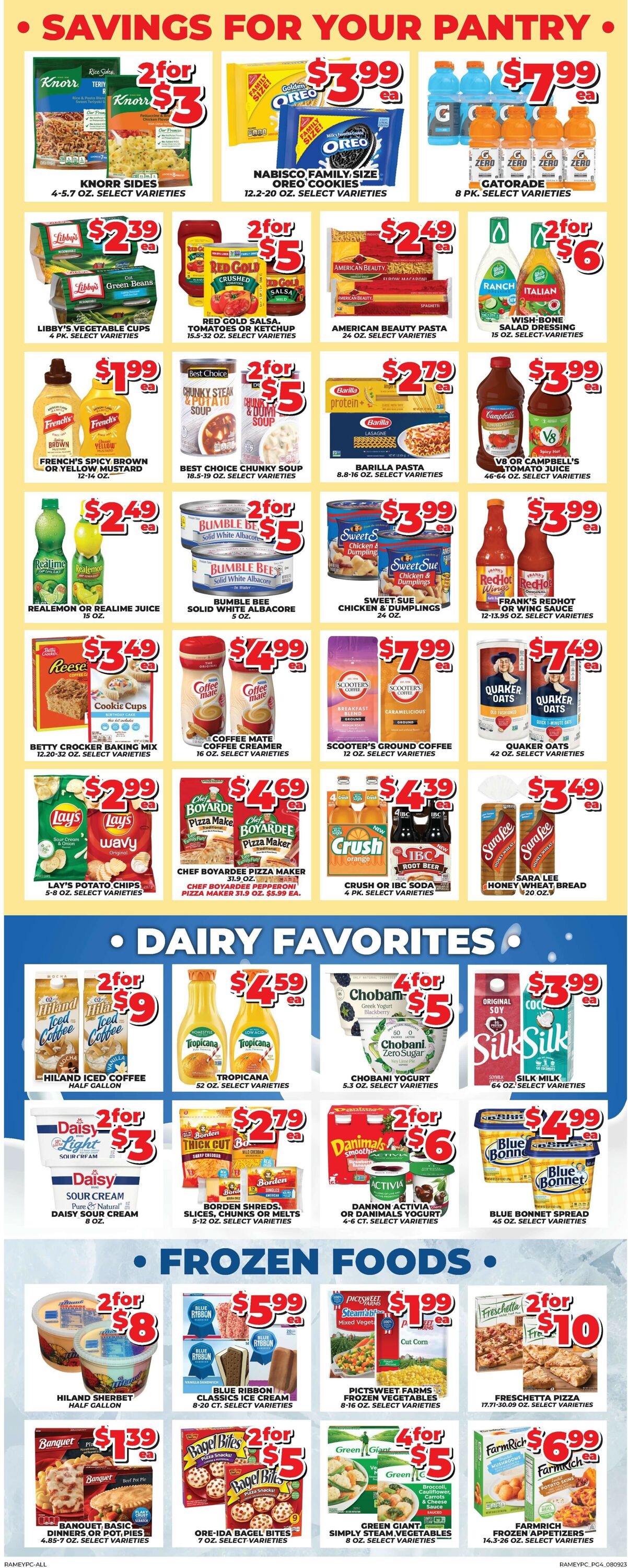 Price Cutter Weekly Ad Circular - valid 08/09-08/15/2023 (Page 4)