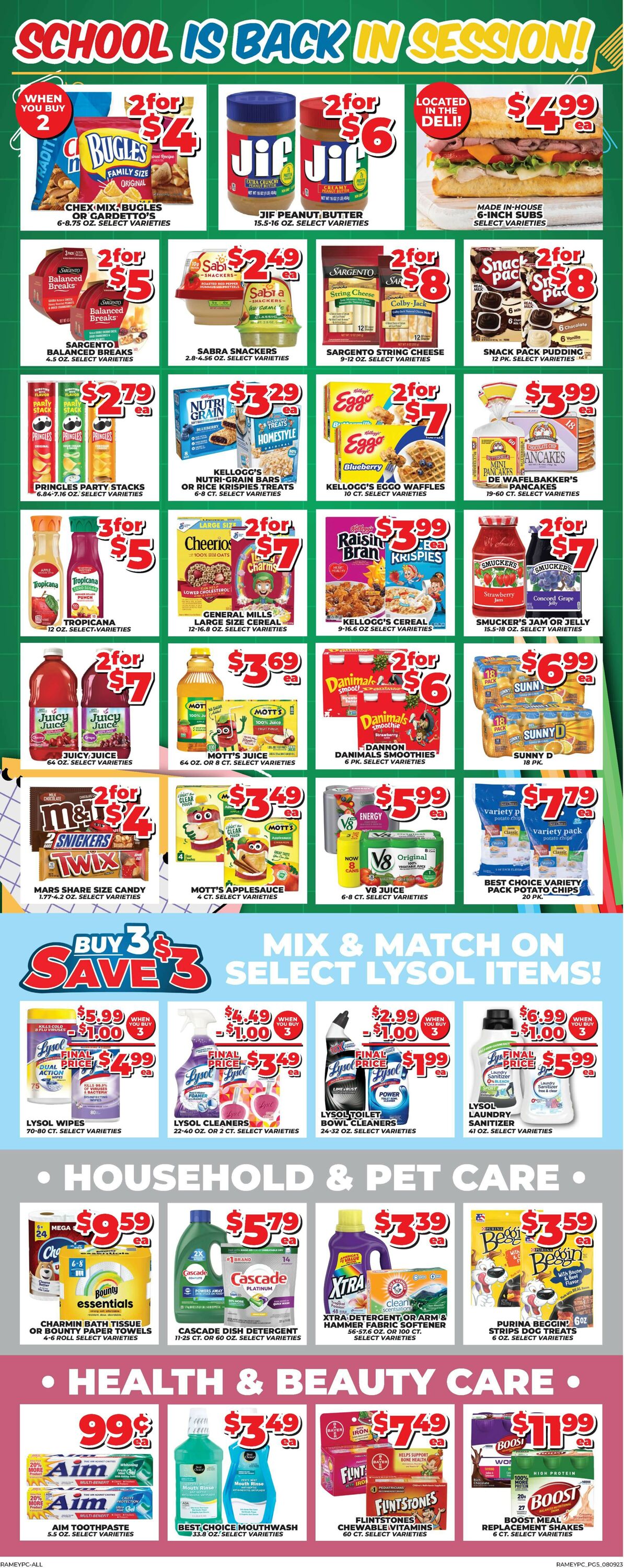 Price Cutter Weekly Ad Circular - valid 08/09-08/15/2023 (Page 5)