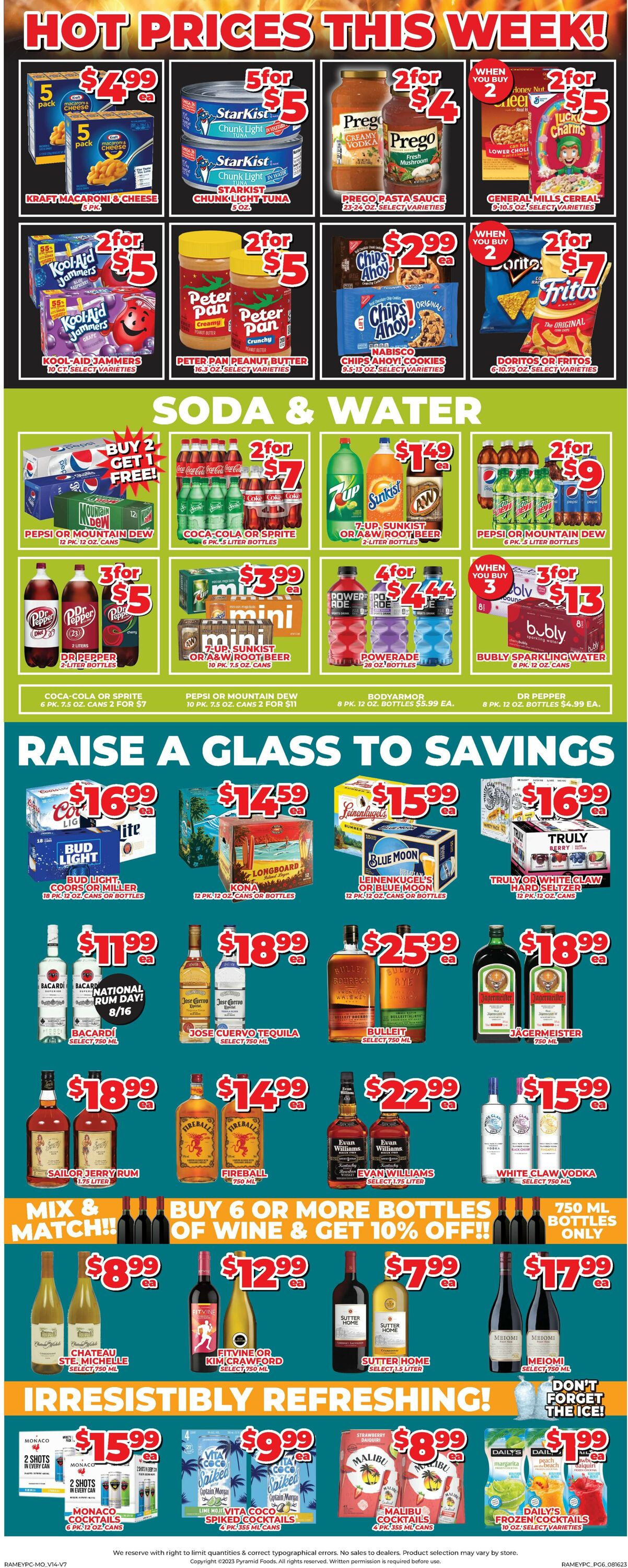 Price Cutter Weekly Ad Circular - valid 08/16-08/22/2023 (Page 6)