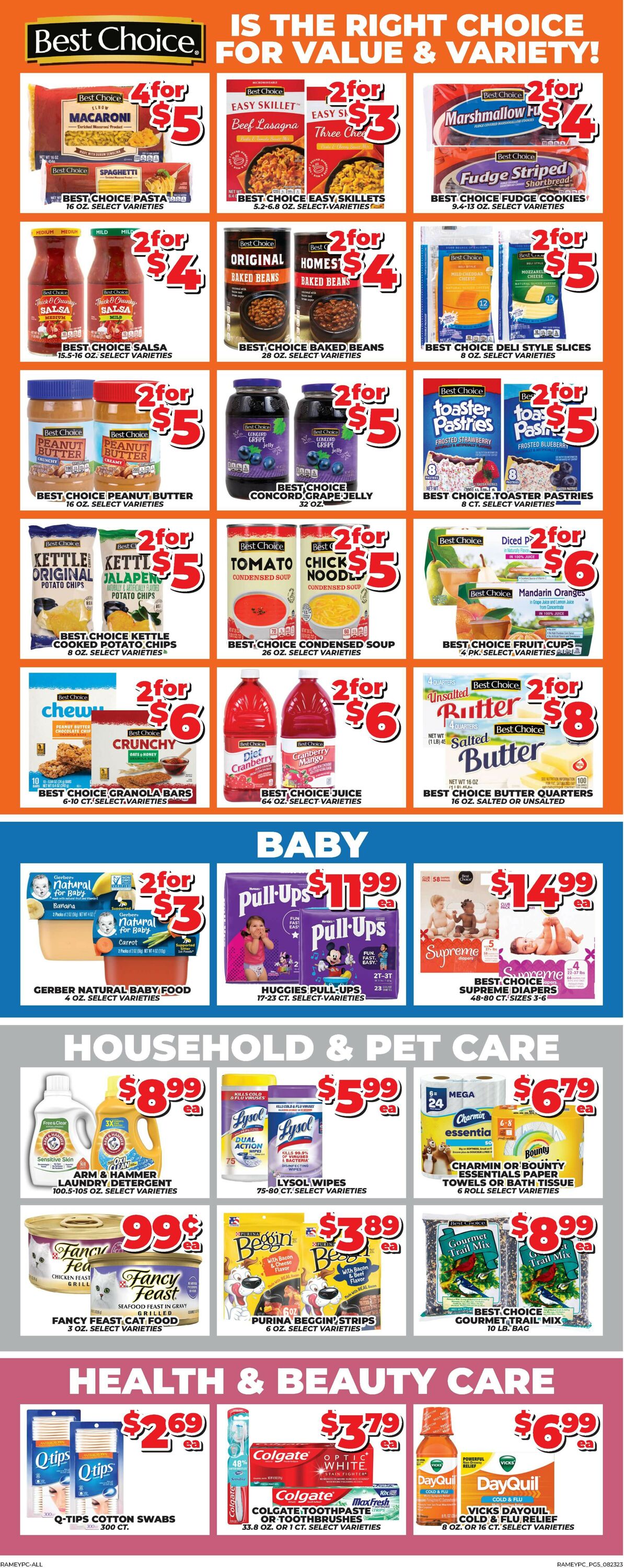 Price Cutter Weekly Ad Circular - valid 08/23-08/29/2023 (Page 5)