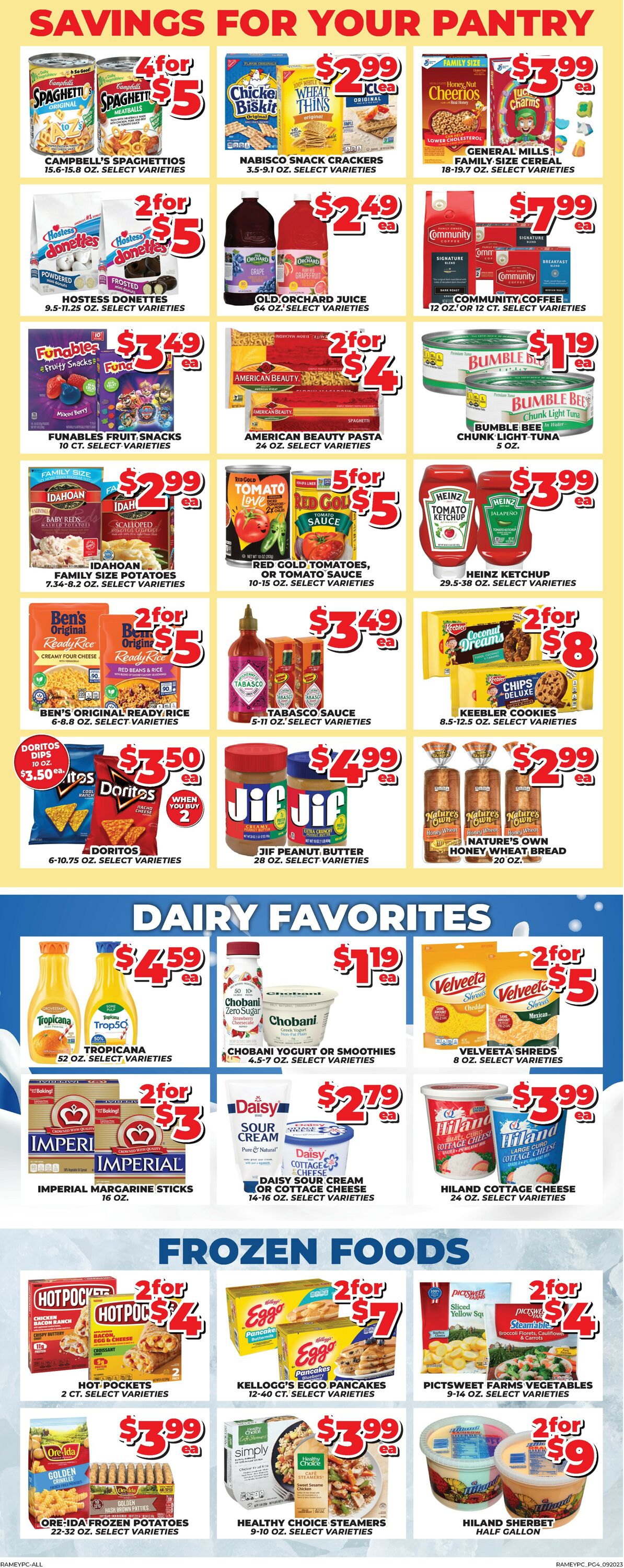 Price Cutter Weekly Ad Circular - valid 09/20-09/26/2023 (Page 4)