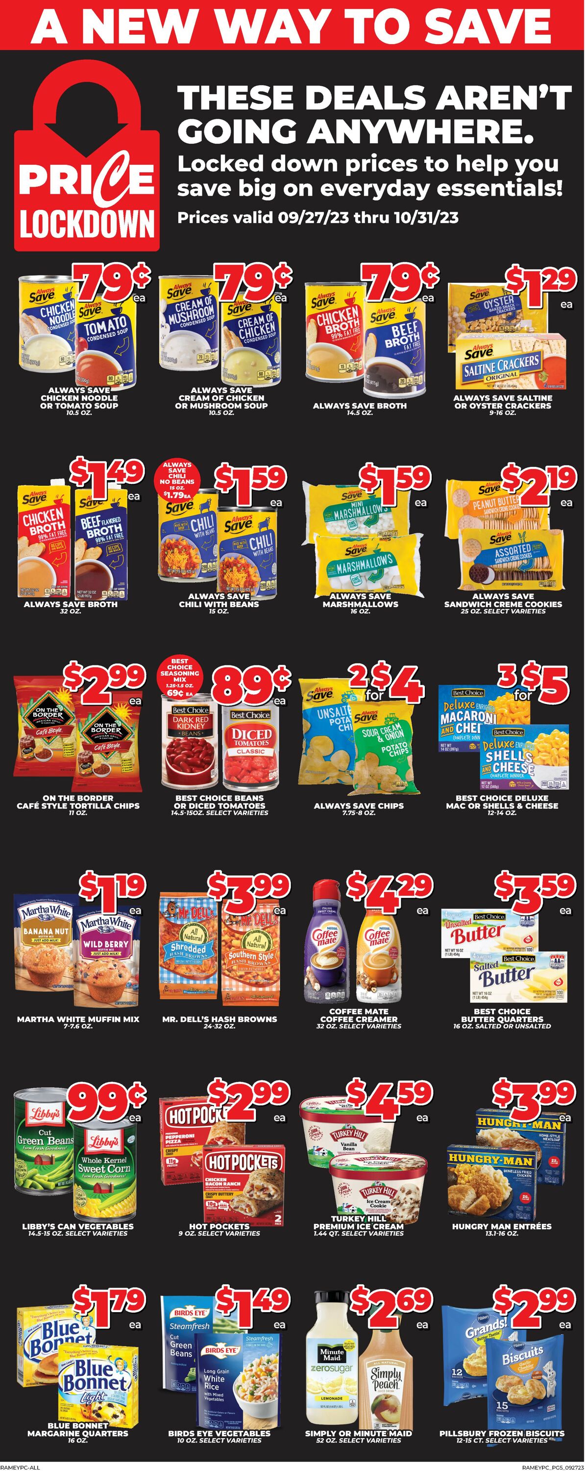 Price Cutter Weekly Ad Circular - valid 09/27-10/03/2023 (Page 4)