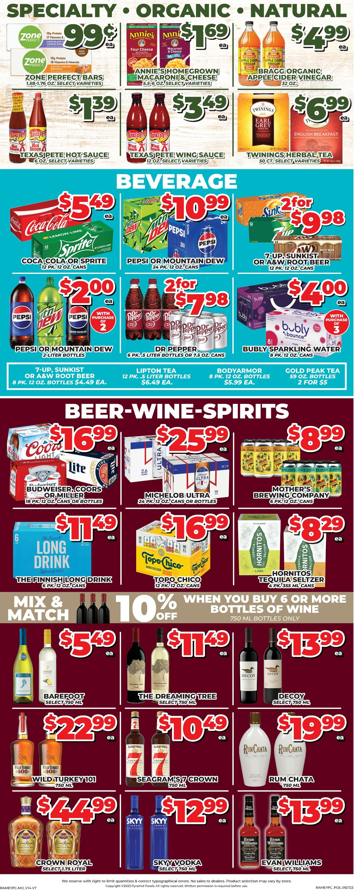 Price Cutter Weekly Ad Circular - valid 09/27-10/03/2023 (Page 5)