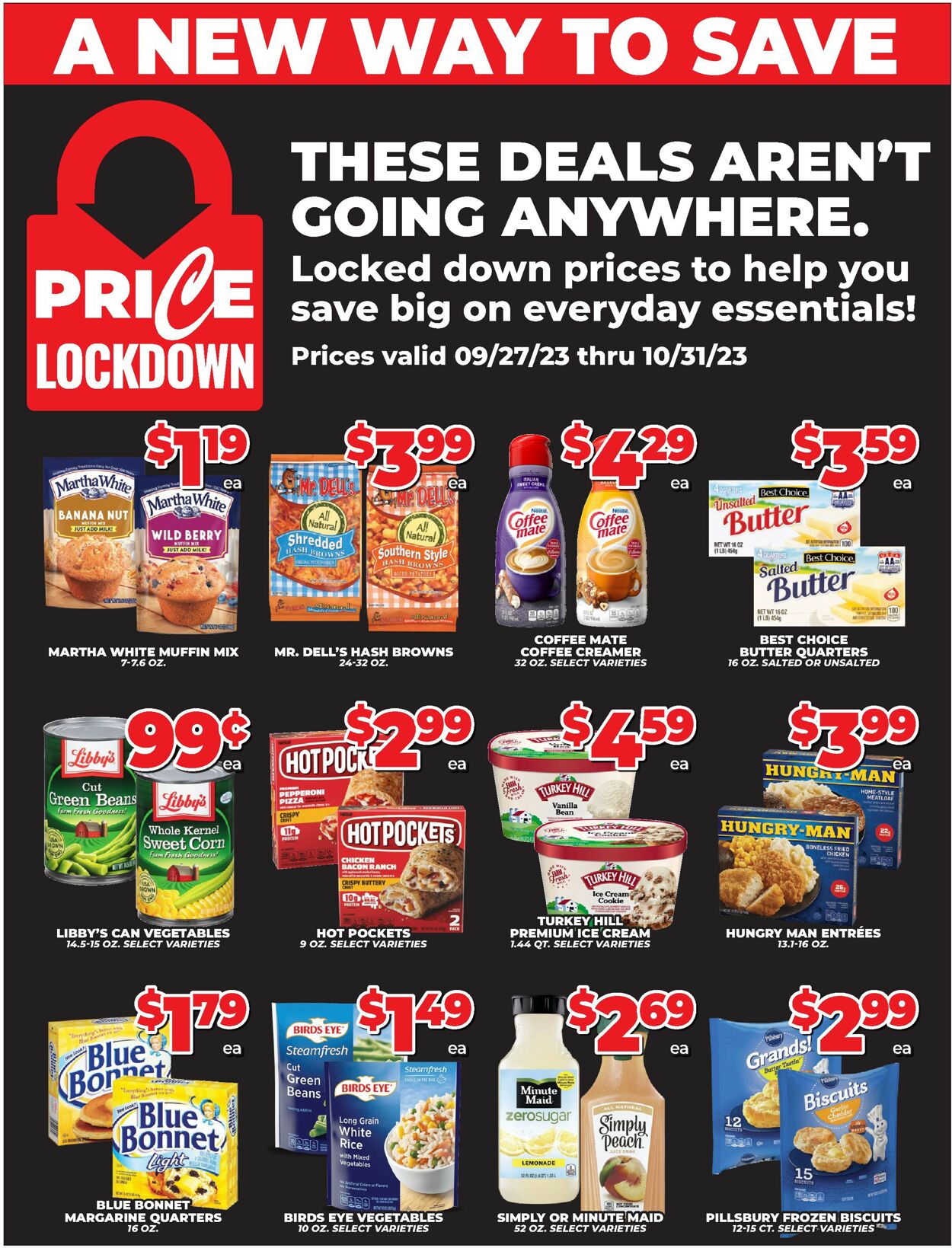 Price Cutter Weekly Ad Circular - valid 09/27-10/31/2023 (Page 2)