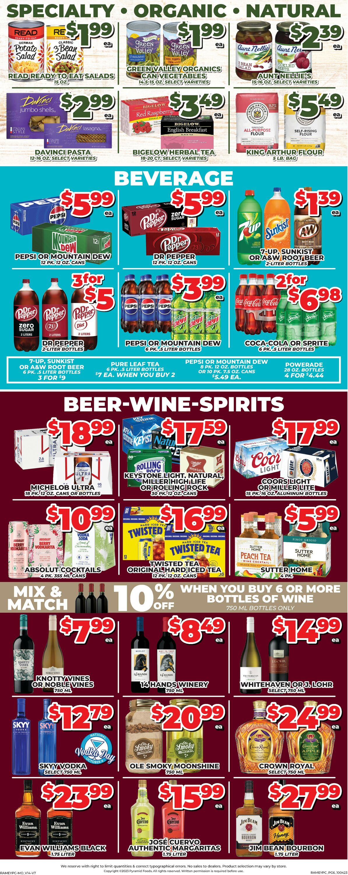 Price Cutter Weekly Ad Circular - valid 10/04-10/10/2023 (Page 6)