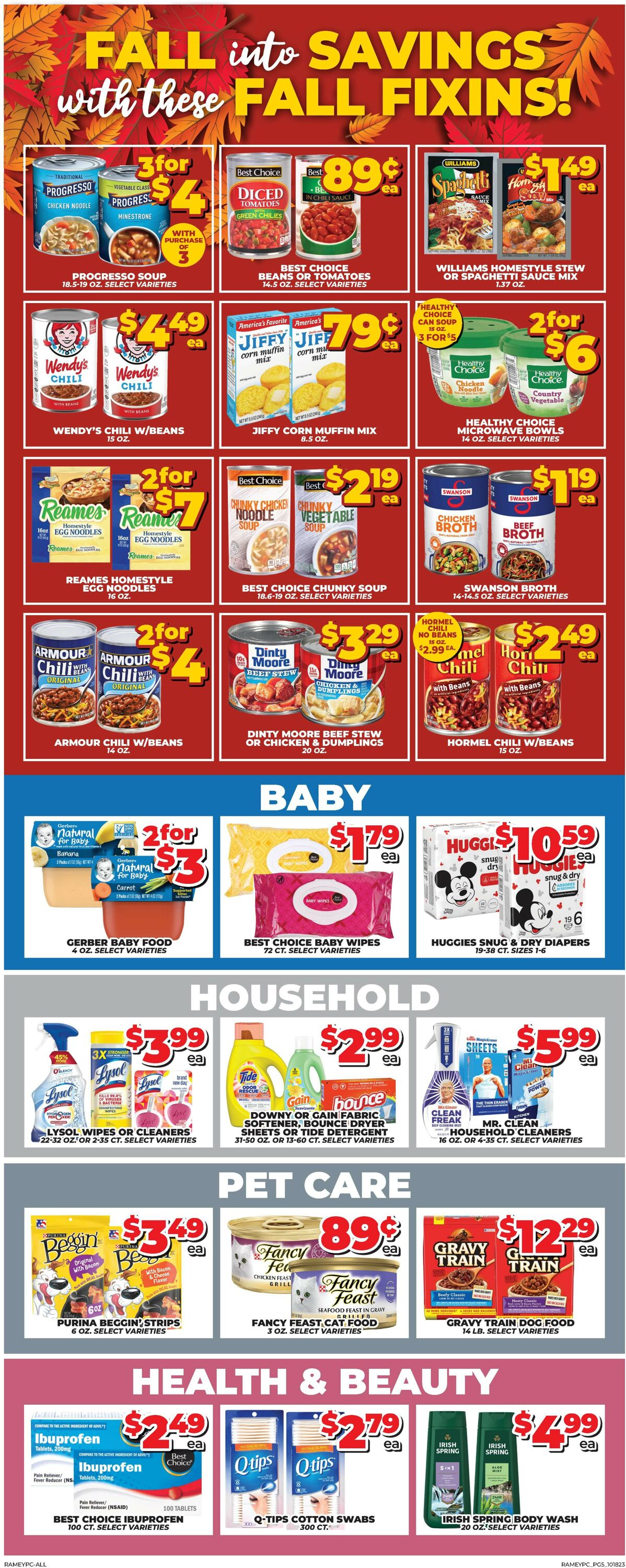 Price Cutter Weekly Ad Circular - valid 10/18-10/24/2023 (Page 5)