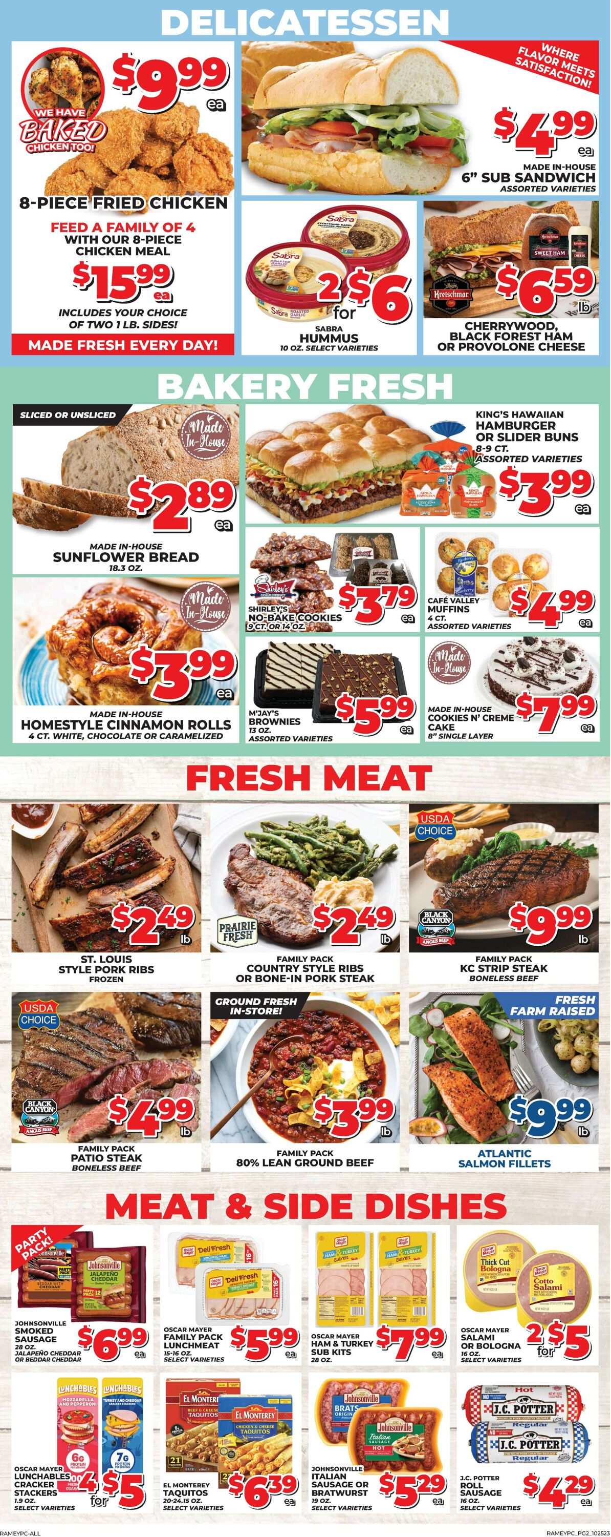 Price Cutter Weekly Ad Circular - valid 10/25-10/31/2023 (Page 2)