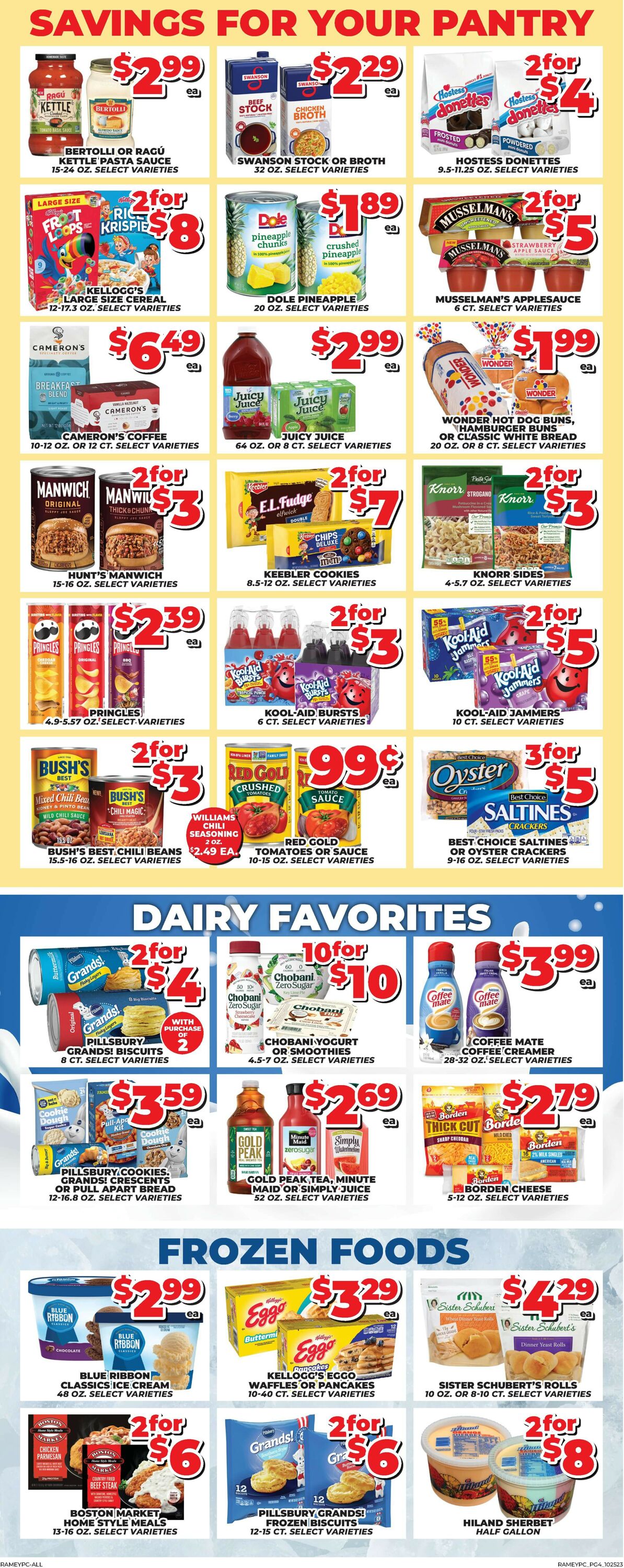 Price Cutter Weekly Ad Circular - valid 10/25-10/31/2023 (Page 4)