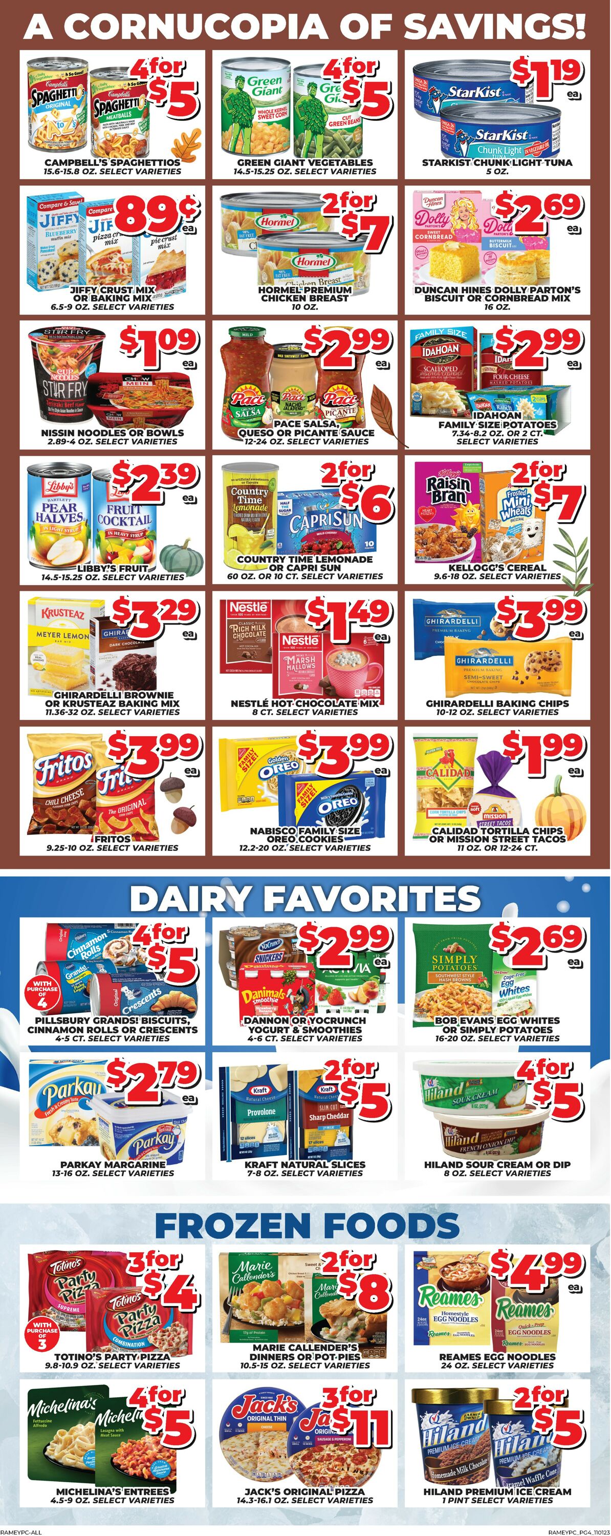 Price Cutter Weekly Ad Circular - valid 11/01-11/07/2023 (Page 4)