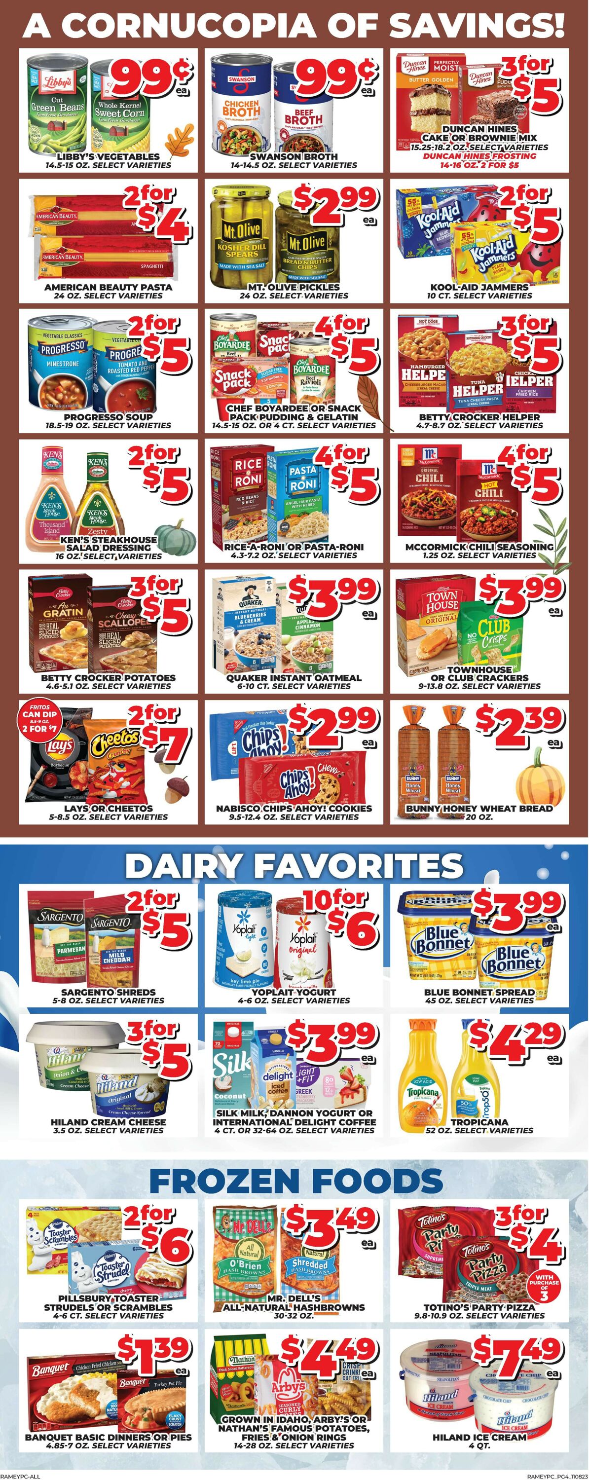 Price Cutter Weekly Ad Circular - valid 11/08-11/14/2023 (Page 4)