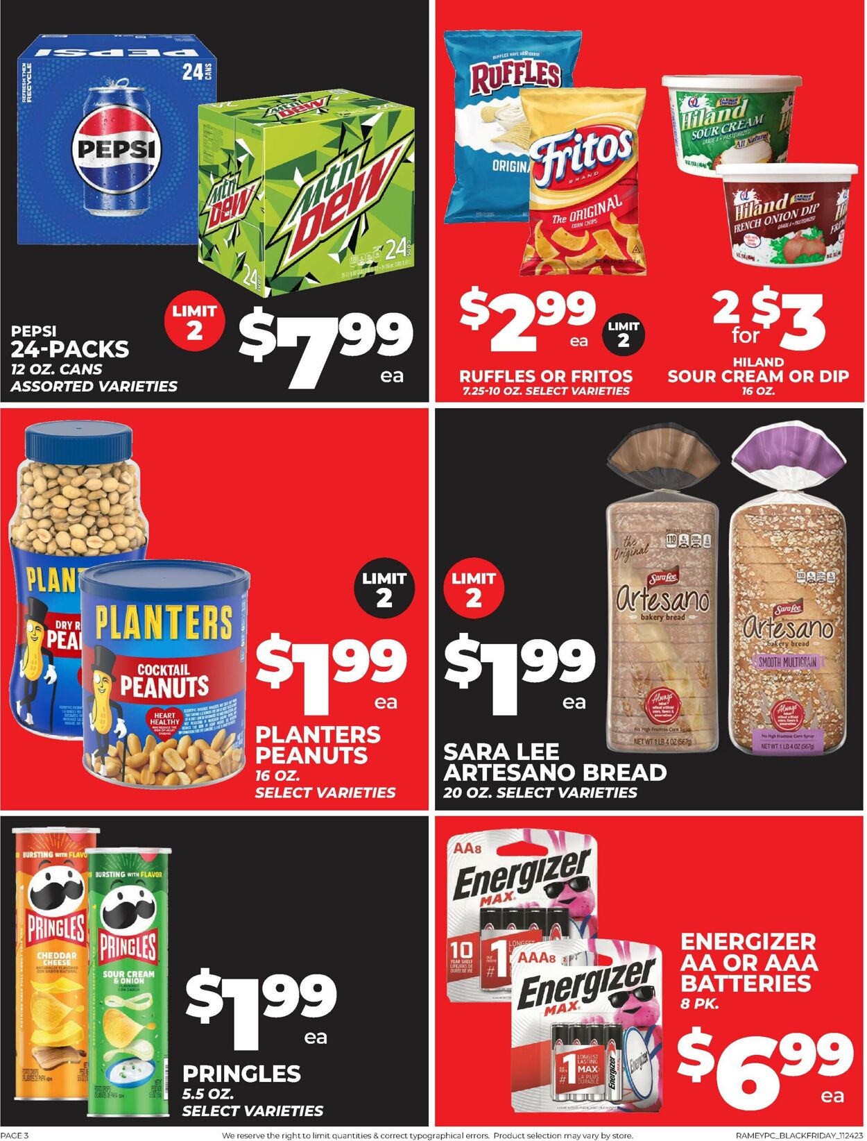 Price Cutter Weekly Ad Circular - valid 11/24-11/24/2023 (Page 3)