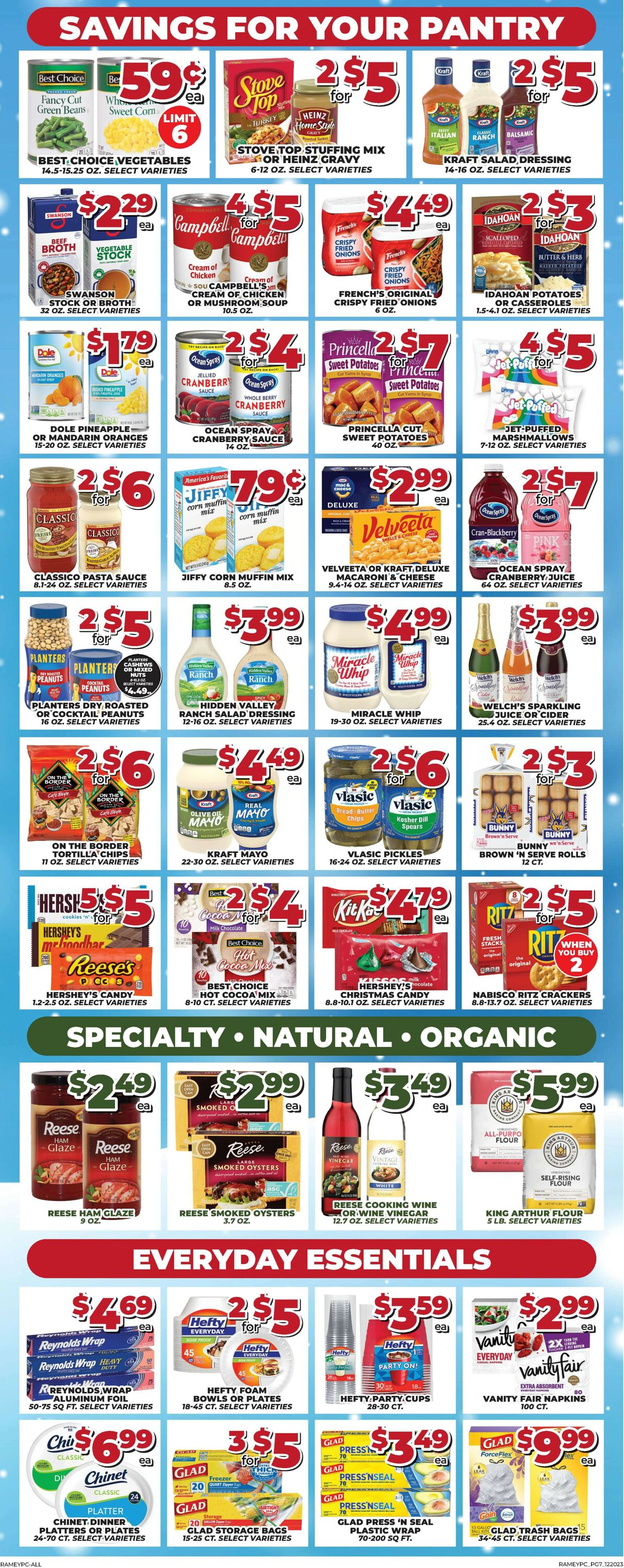 Price Cutter Weekly Ad Circular - valid 12/20-12/27/2023 (Page 7)