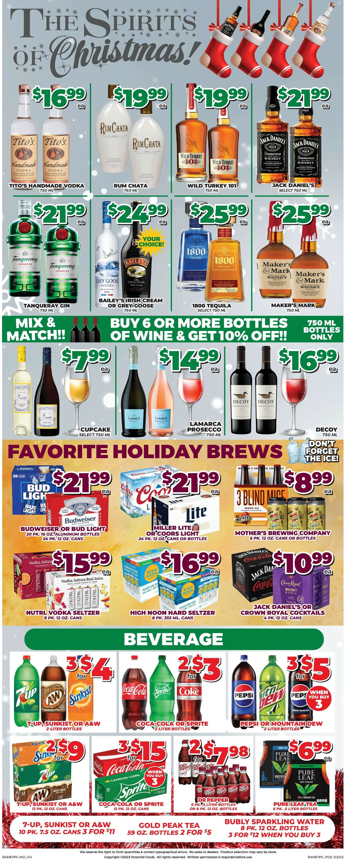 Price Cutter Weekly Ad Circular - valid 12/20-12/27/2023 (Page 8)