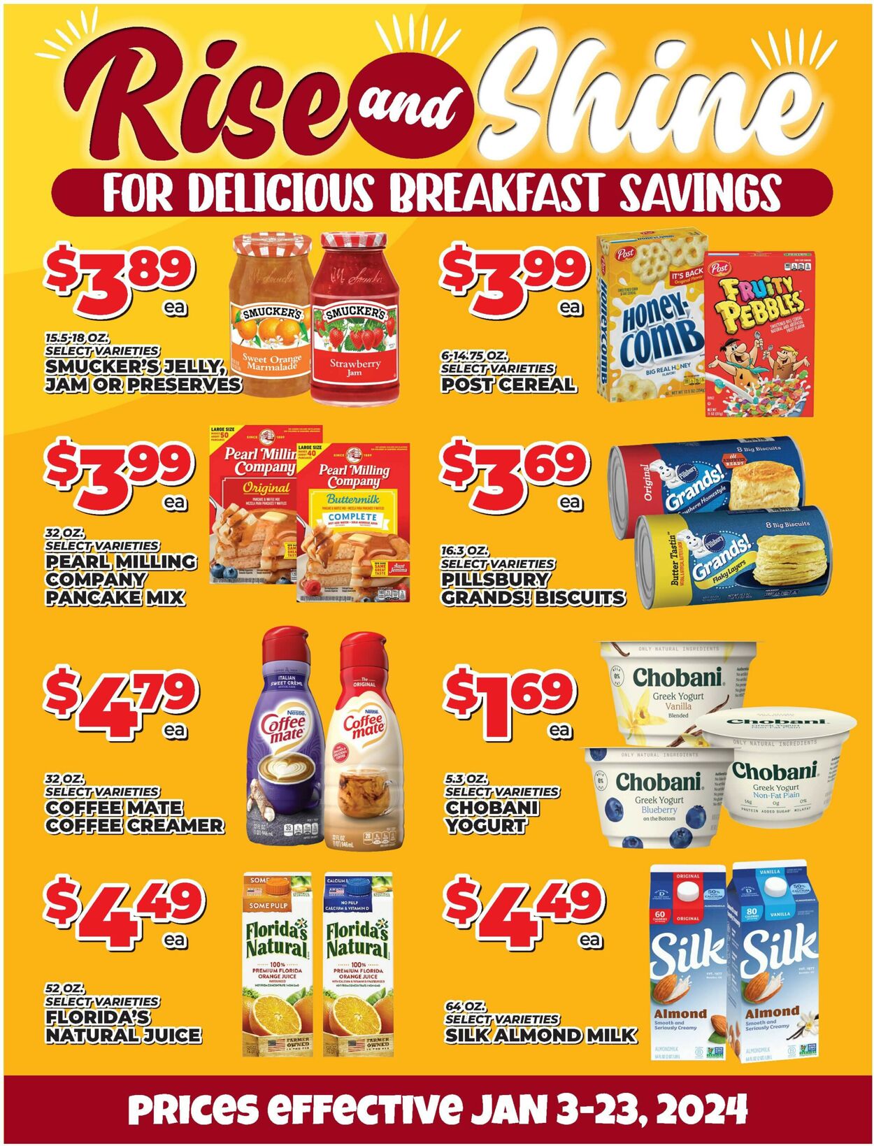 Price Cutter Weekly Ad Circular - valid 01/03-01/30/2024