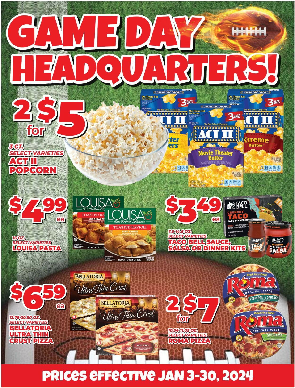 Price Cutter Weekly Ad Circular - valid 01/03-01/30/2024 (Page 4)