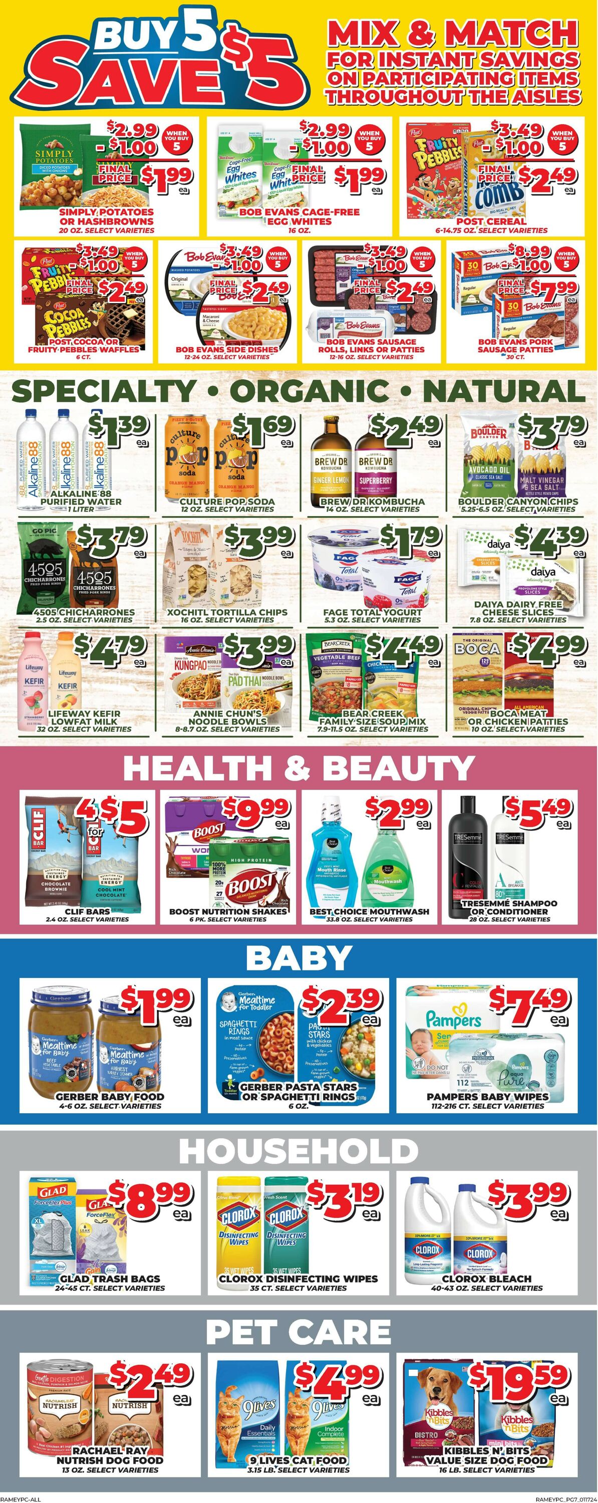 Price Cutter Weekly Ad Circular - valid 01/17-01/23/2024 (Page 7)