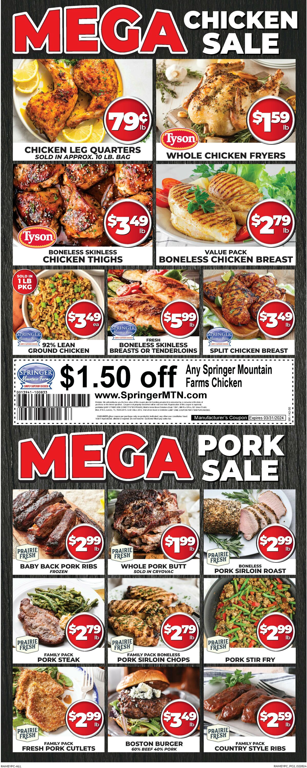 Price Cutter Weekly Ad Circular - valid 02/28-03/05/2024 (Page 2)