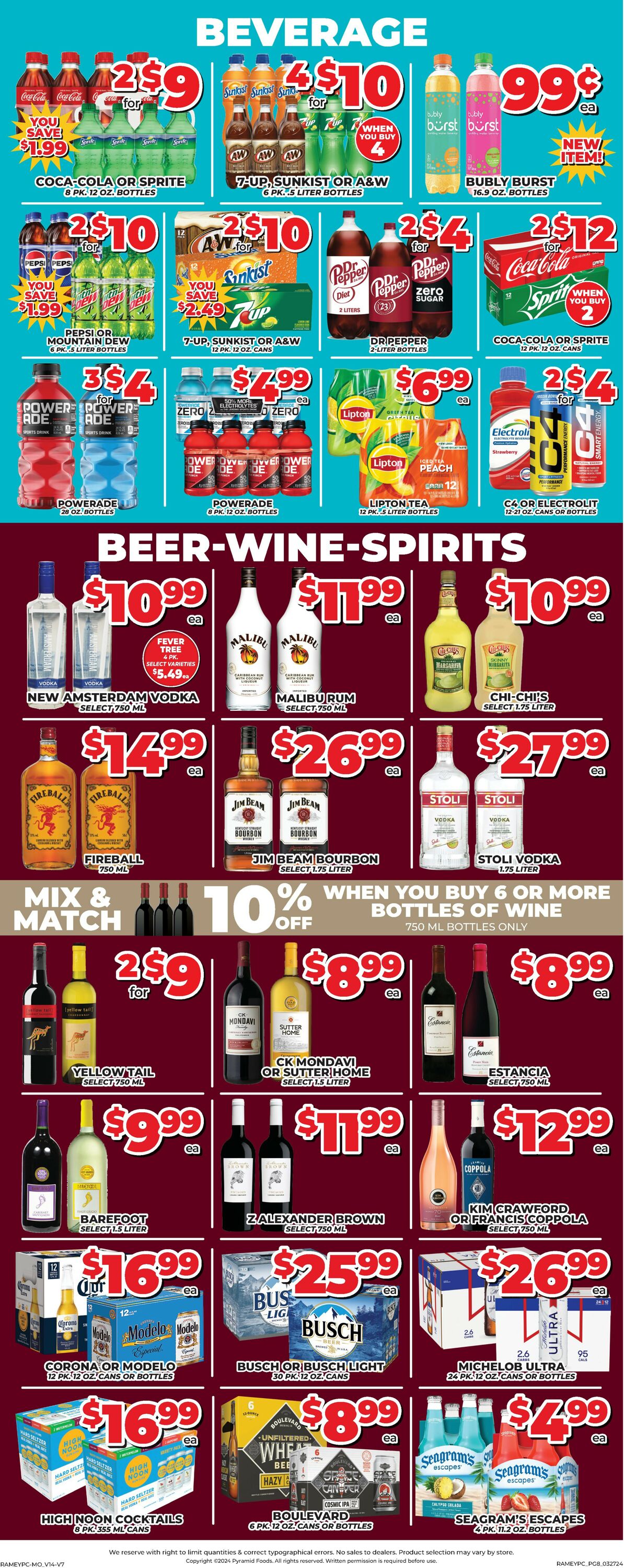 Price Cutter Weekly Ad Circular - valid 03/27-04/02/2024 (Page 8)