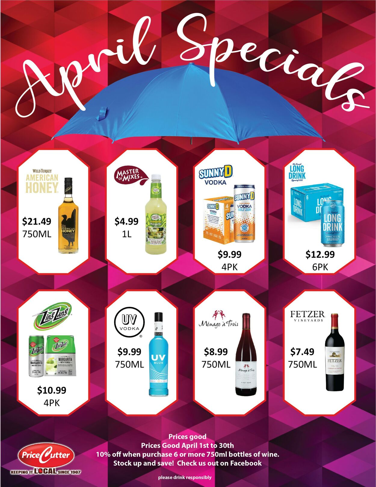 Price Cutter Weekly Ad Circular - valid 04/01-04/30/2024 (Page 2)