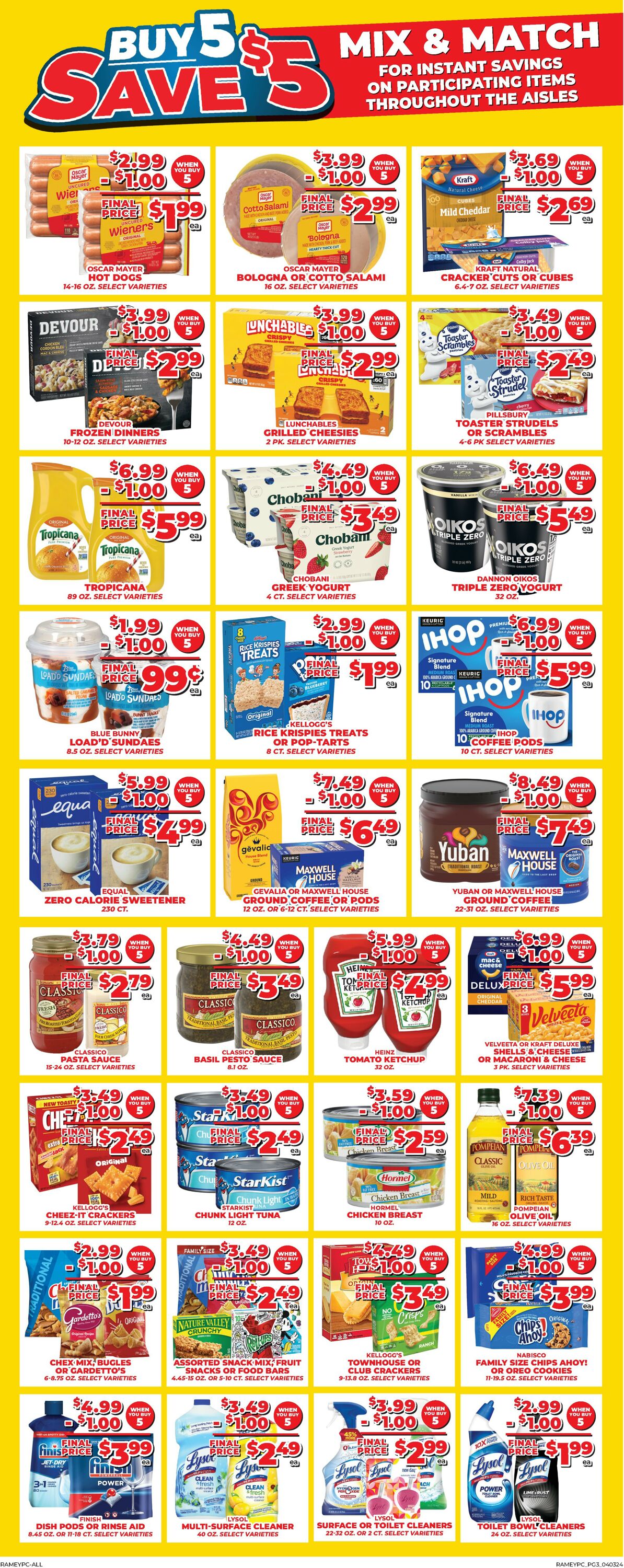 Price Cutter Weekly Ad Circular - valid 04/03-04/09/2024 (Page 3)