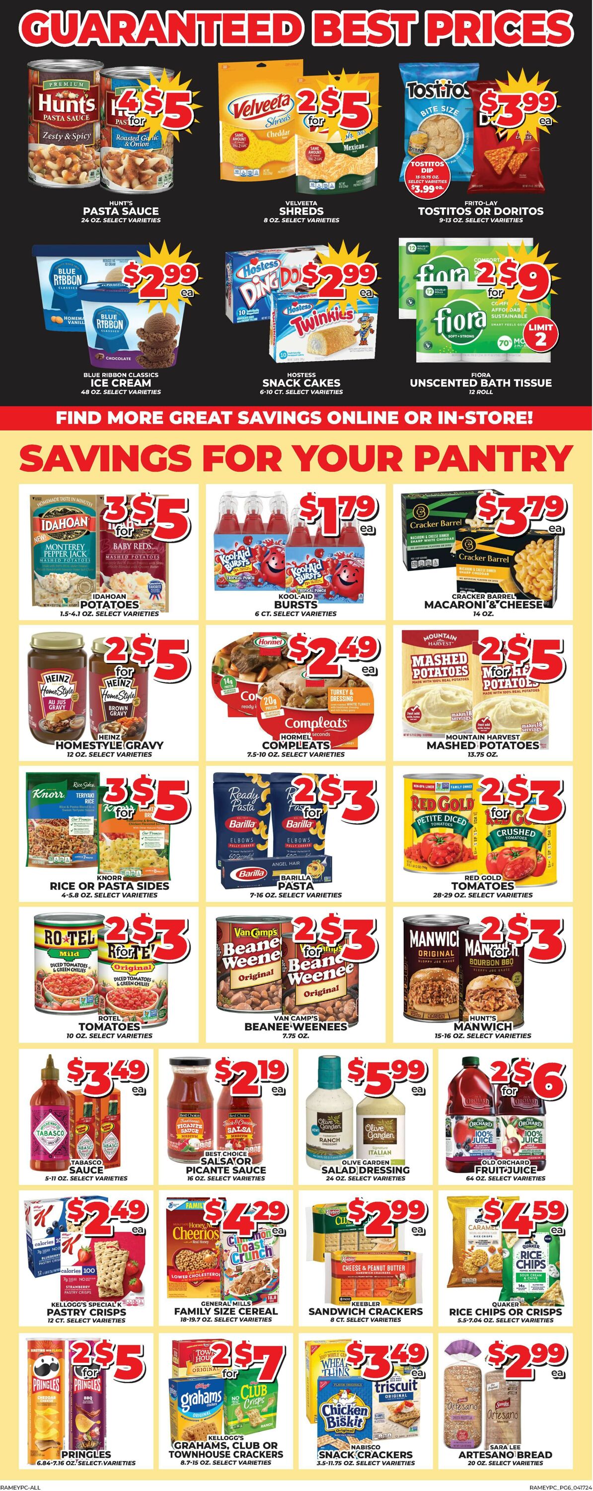 Price Cutter Weekly Ad Circular - valid 04/17-04/23/2024 (Page 6)