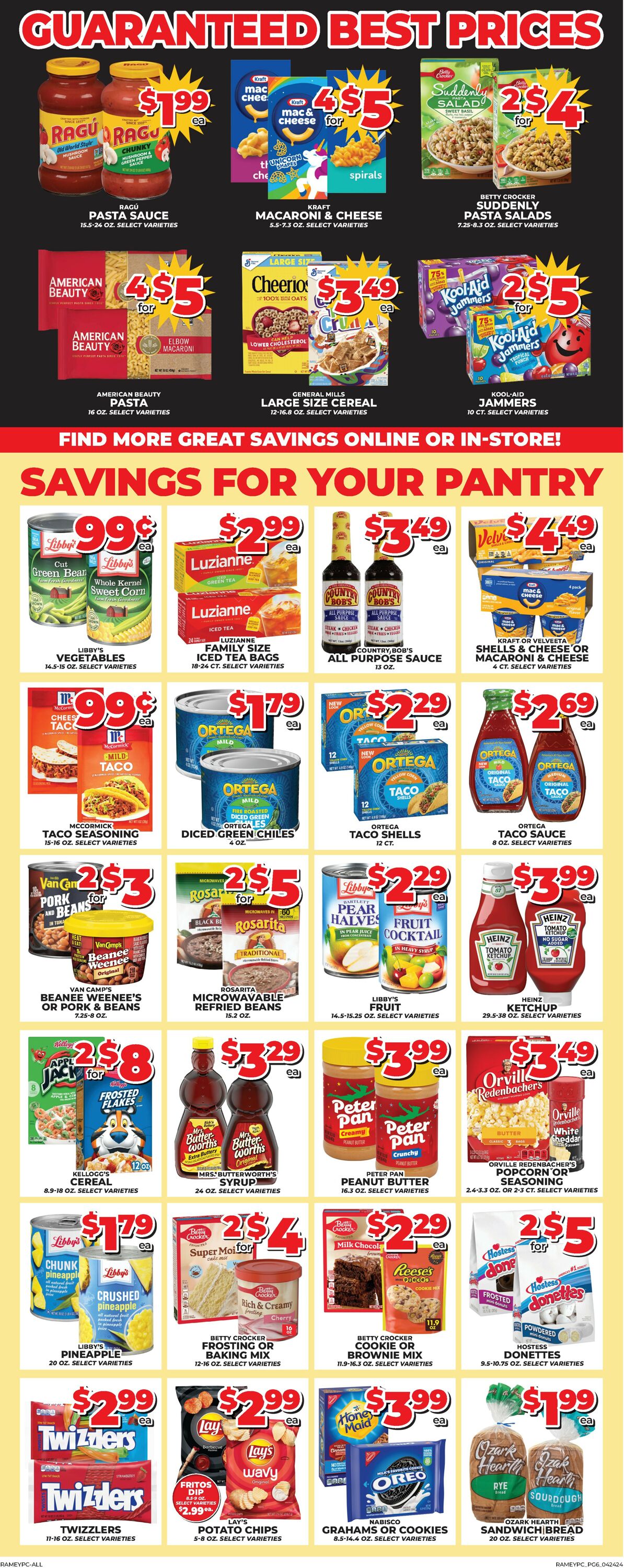 Price Cutter Weekly Ad Circular - valid 04/24-04/30/2024 (Page 6)