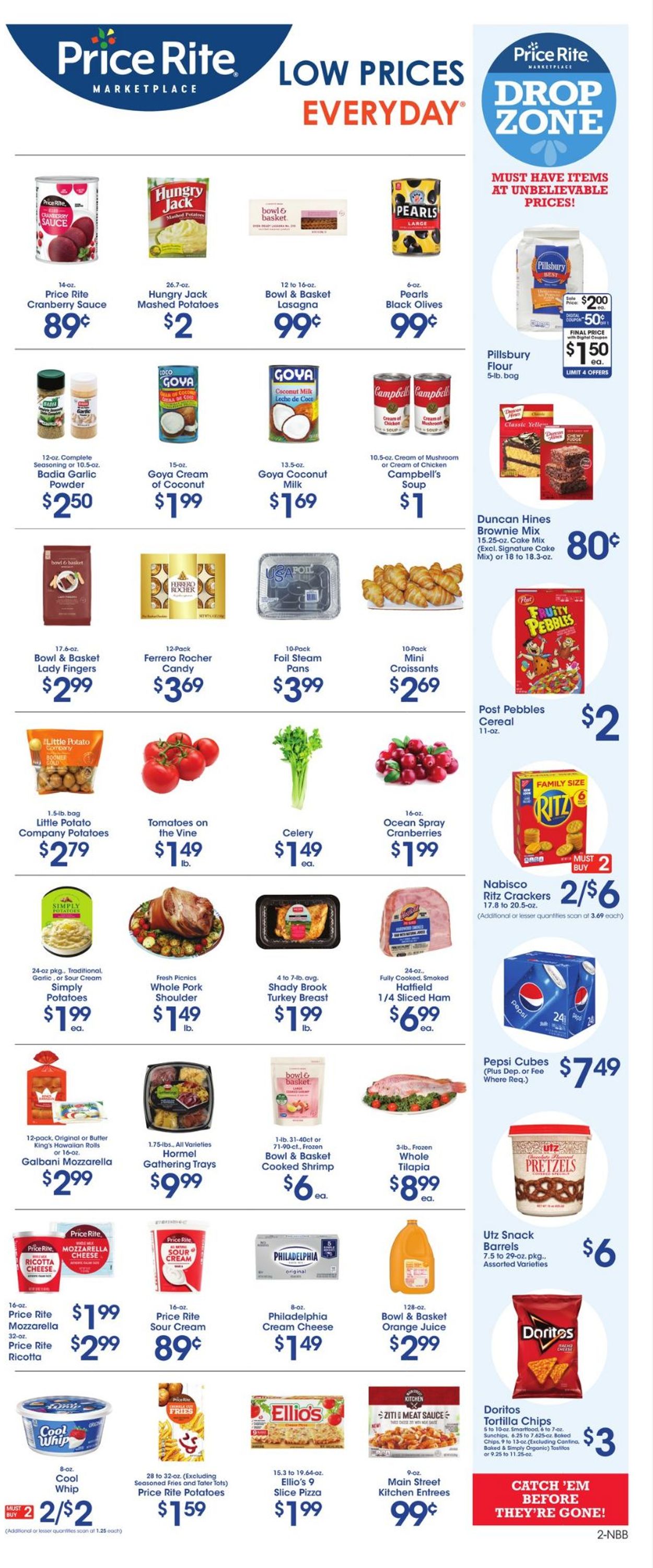 Price Rite THANKSGIVING 2021 Weekly Ad Circular - valid 11/19-11/25/2021 (Page 2)