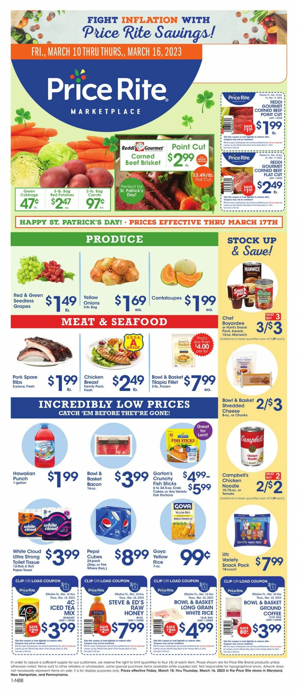 Price Rite Weekly Ad Circular - valid 03/10-03/16/2023