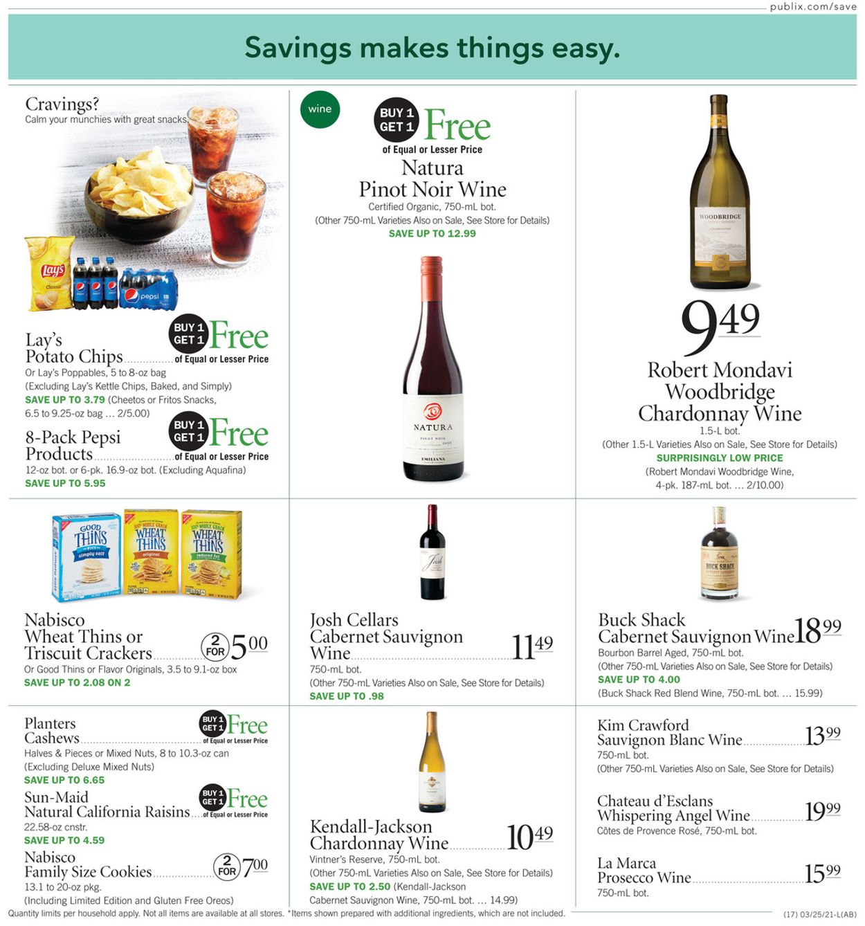 Publix - Easter 2021 Ad Weekly Ad Circular - valid 03/25-04/03/2021 (Page 17)