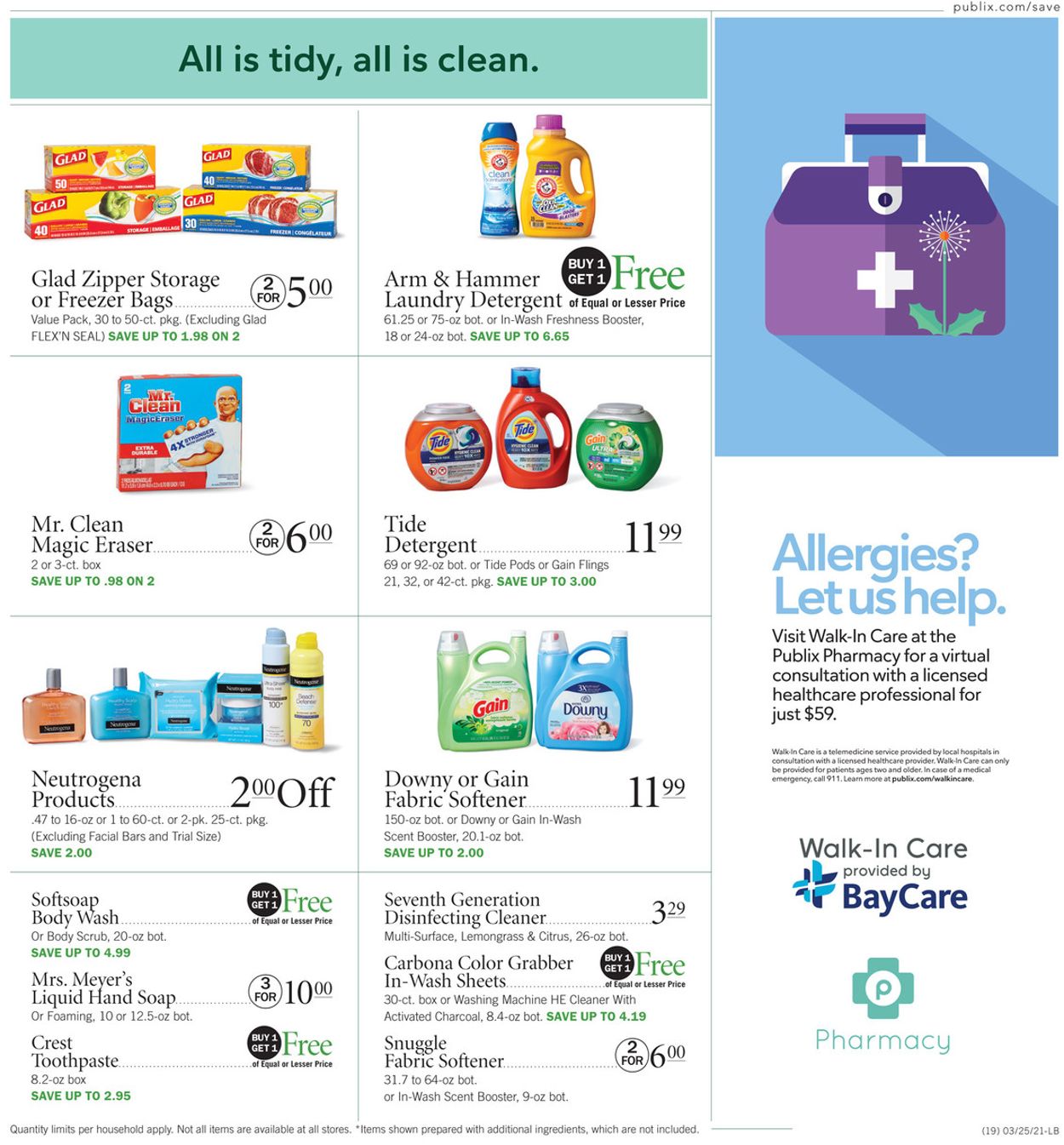 Publix - Easter 2021 Ad Weekly Ad Circular - valid 03/25-04/03/2021 (Page 19)