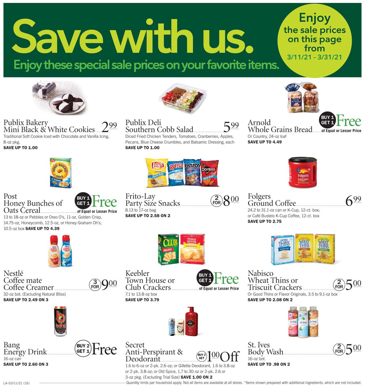 Publix - Easter 2021 Ad Weekly Ad Circular - valid 03/25-04/03/2021 (Page 21)