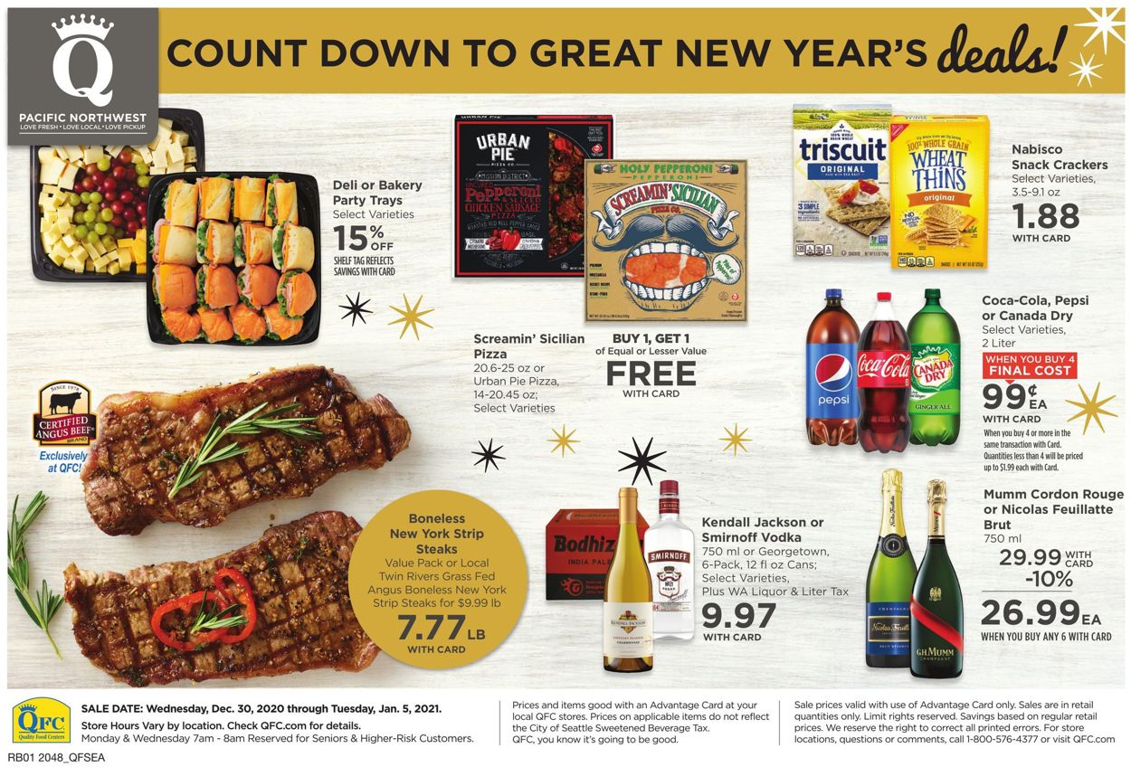 QFC New Year's Deals! Weekly Ad Circular - valid 12/30-01/05/2021