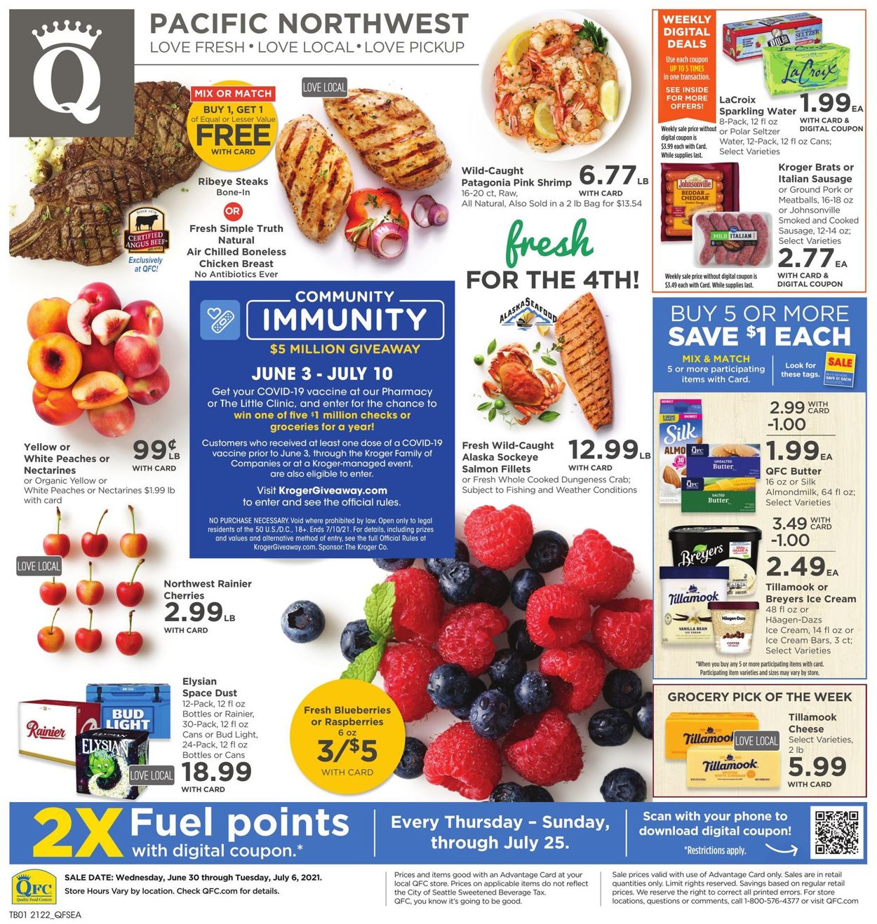 QFC Weekly Ad Circular - valid 06/30-07/06/2021 (Page 6)