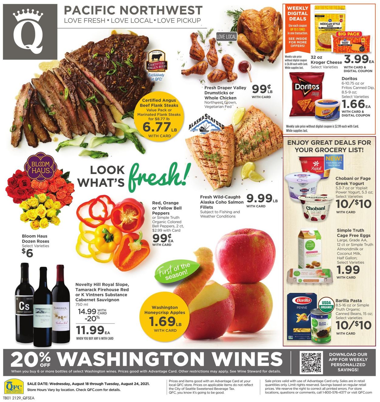 QFC Weekly Ad Circular - valid 08/18-08/24/2021 (Page 6)