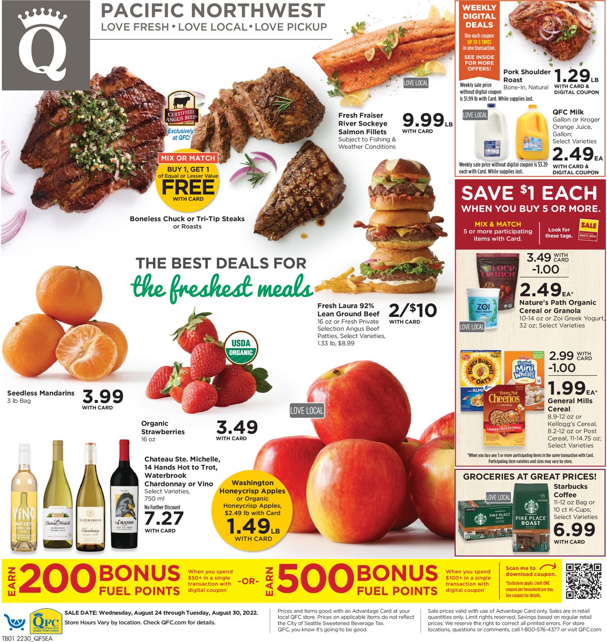 QFC Weekly Ad Circular - valid 08/24-08/30/2022