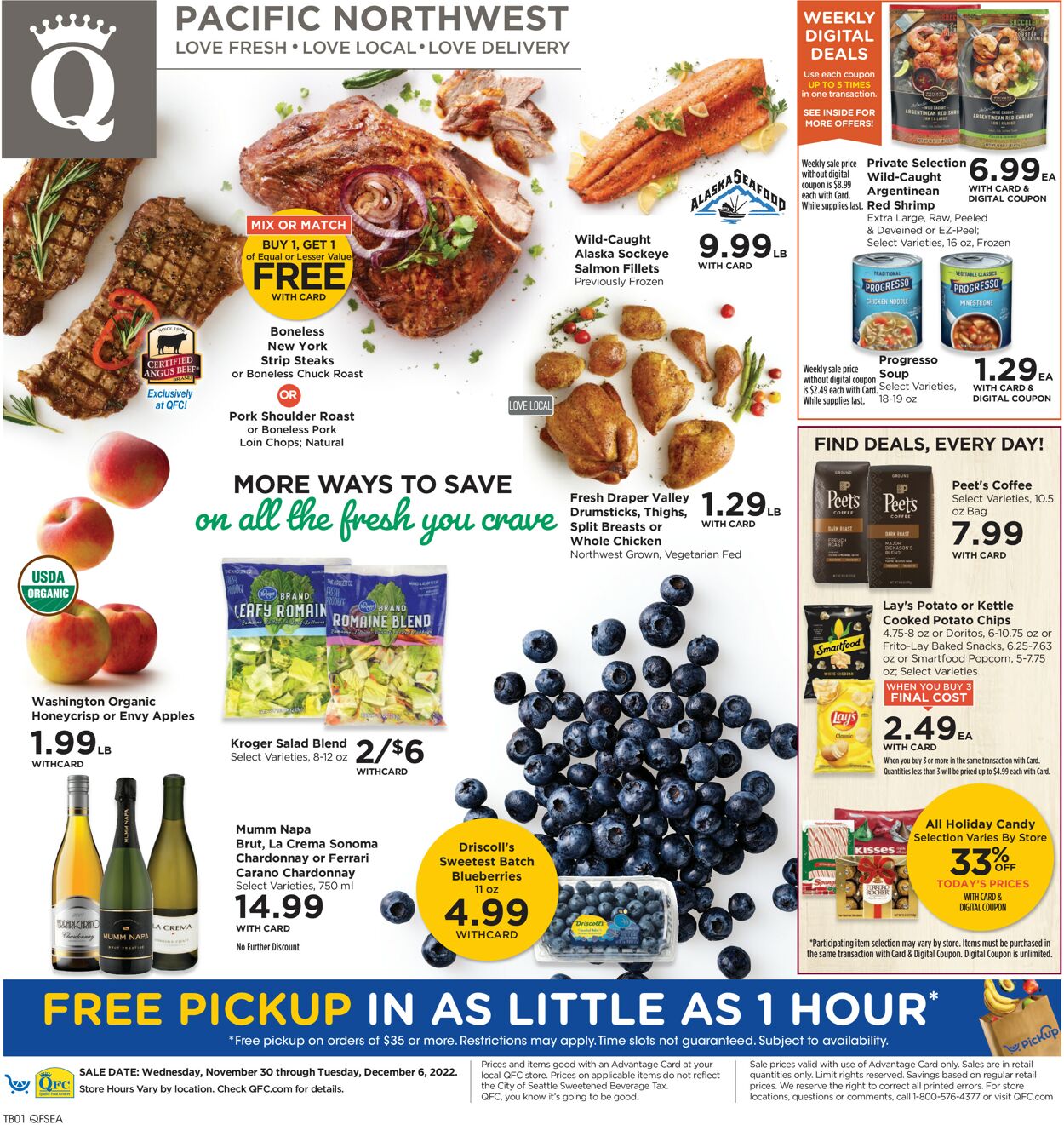 QFC Weekly Ad Circular - valid 11/30-12/06/2022