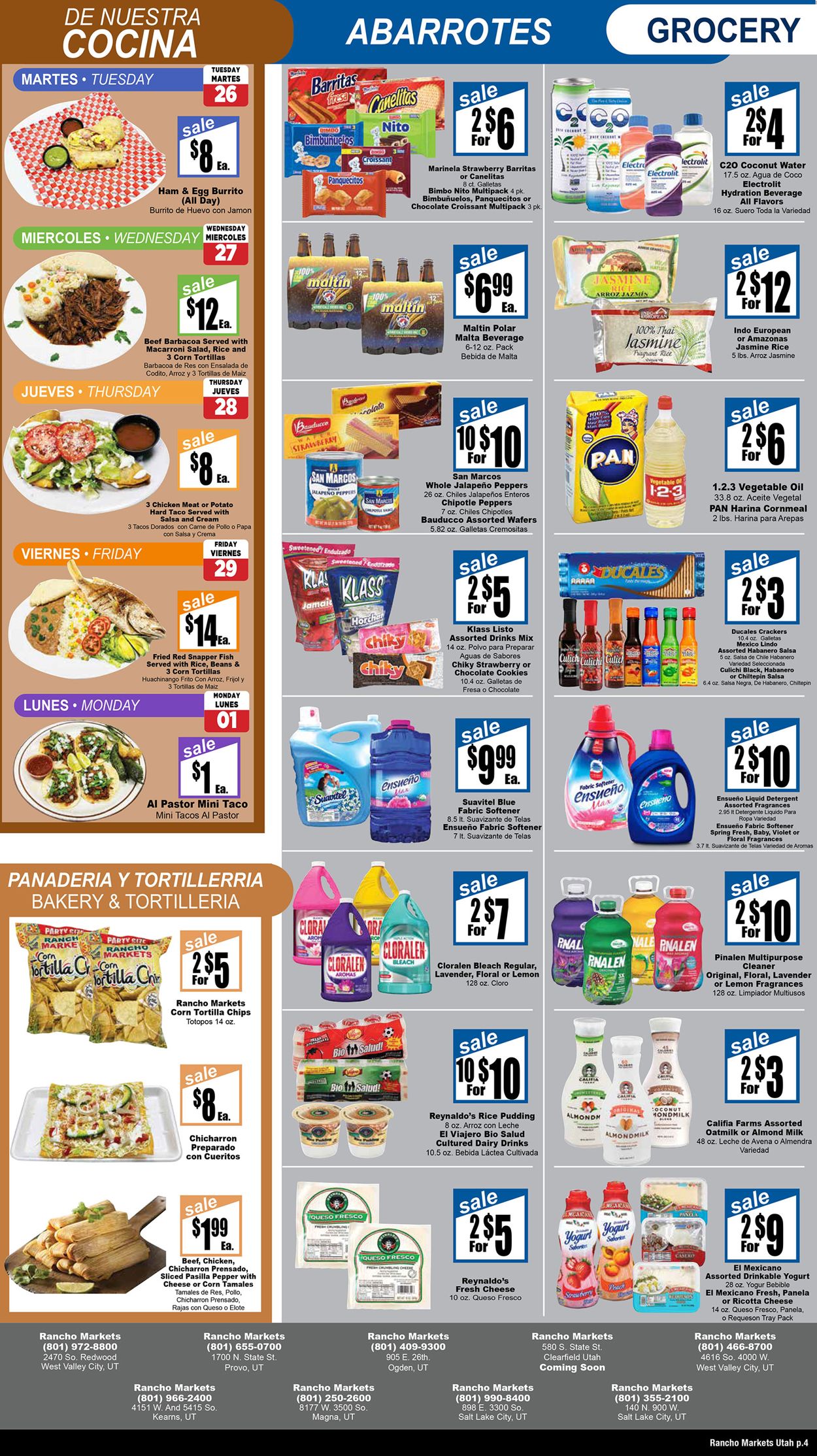 Rancho Markets Weekly Ad Circular - valid 07/26-08/01/2022 (Page 4)