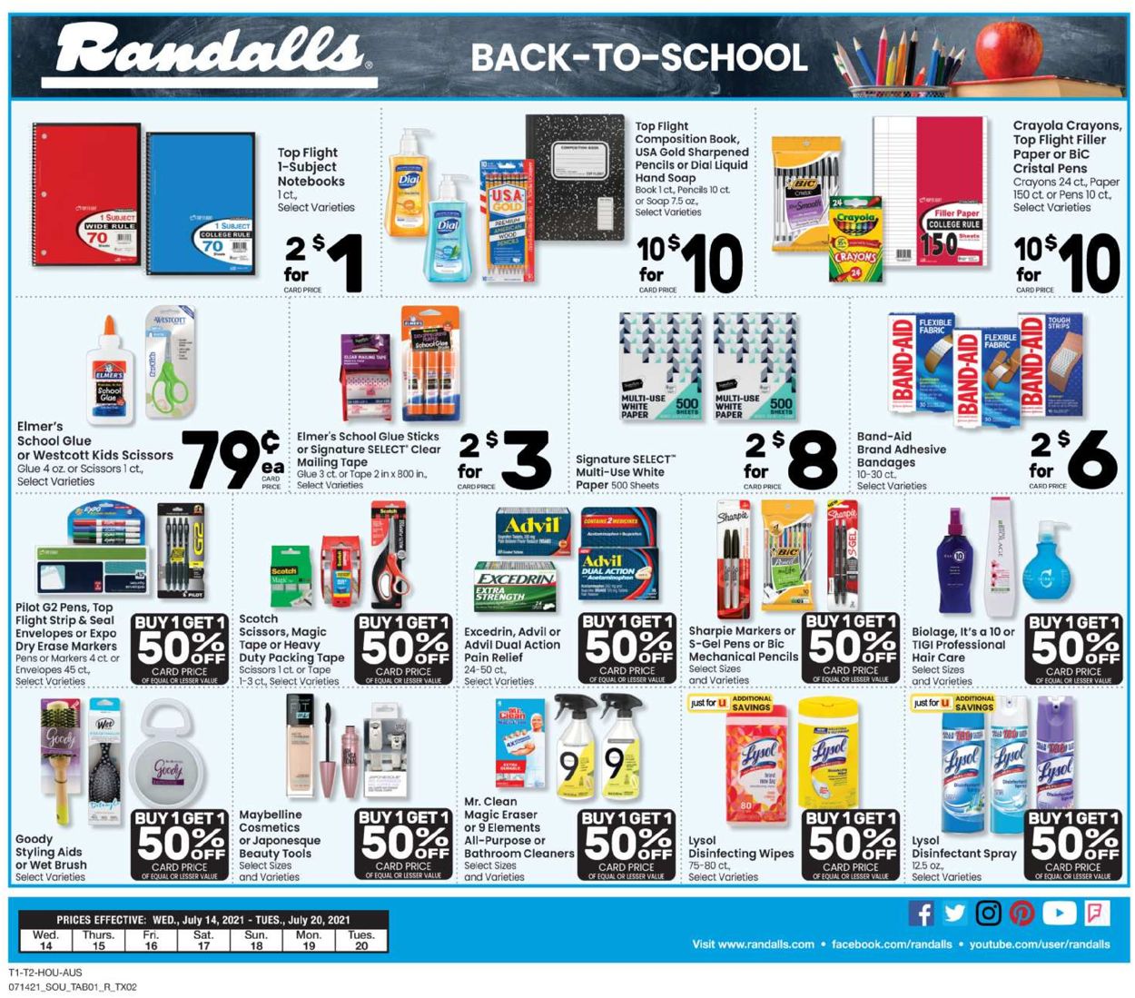 Randalls Weekly Ad Circular - valid 07/14-07/20/2021 (Page 4)