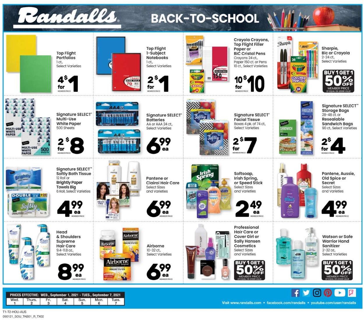 Randalls Weekly Ad Circular - valid 09/01-09/07/2021 (Page 4)