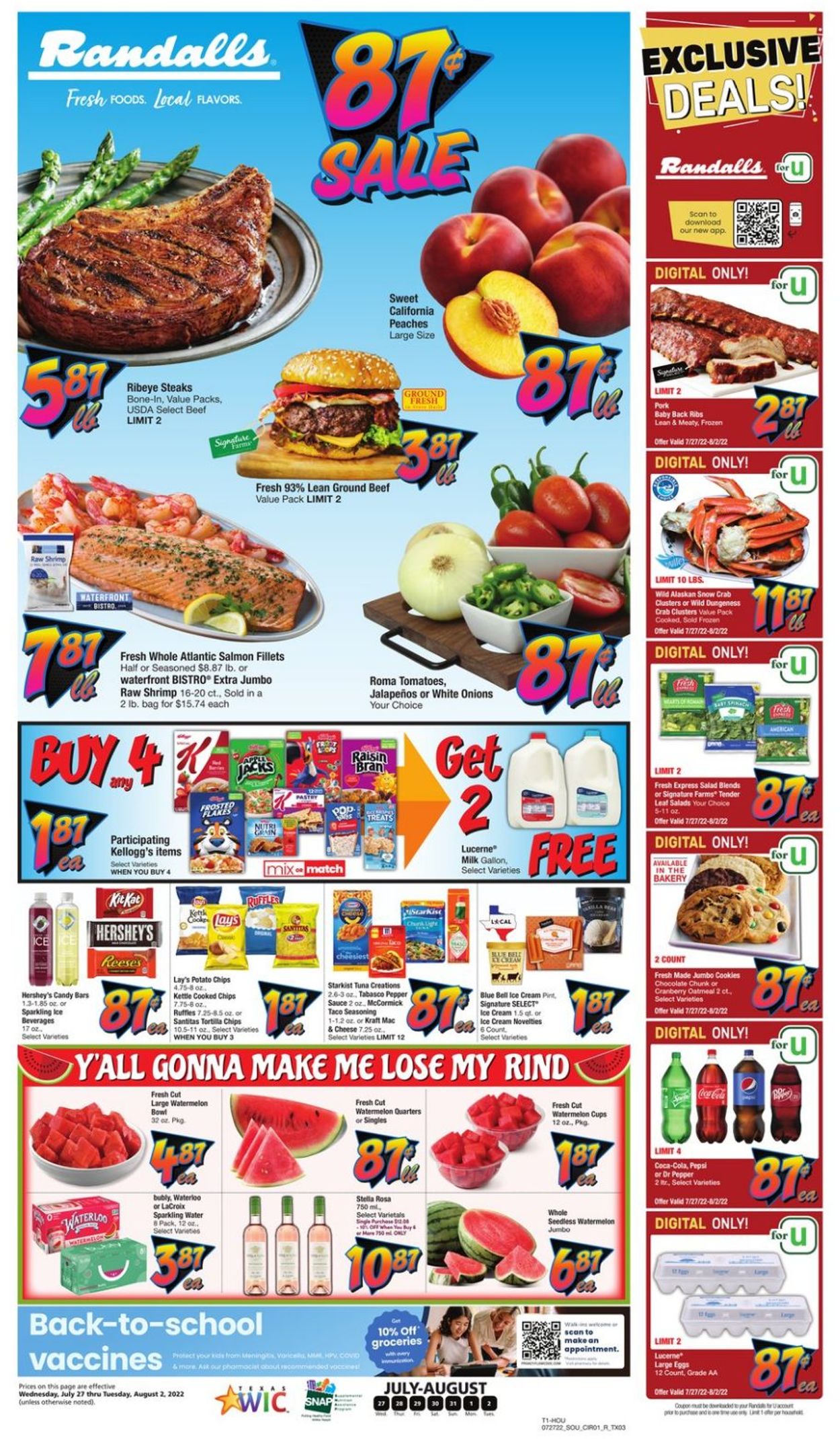 Randalls Weekly Ad Circular - valid 07/27-08/02/2022 (Page 3)
