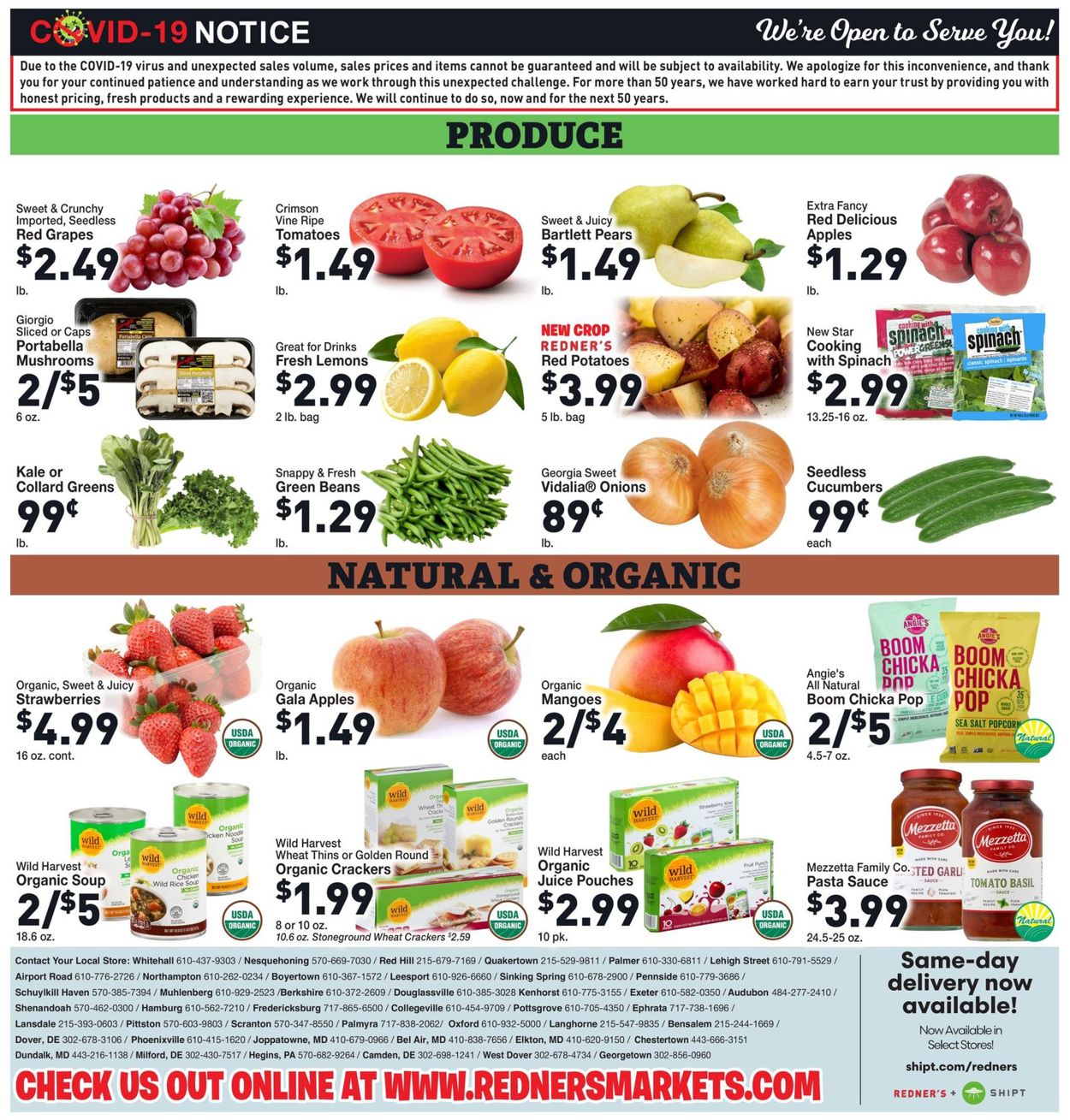 Redner’s Warehouse Market Weekly Ad Circular - valid 04/23-04/29/2020 (Page 8)